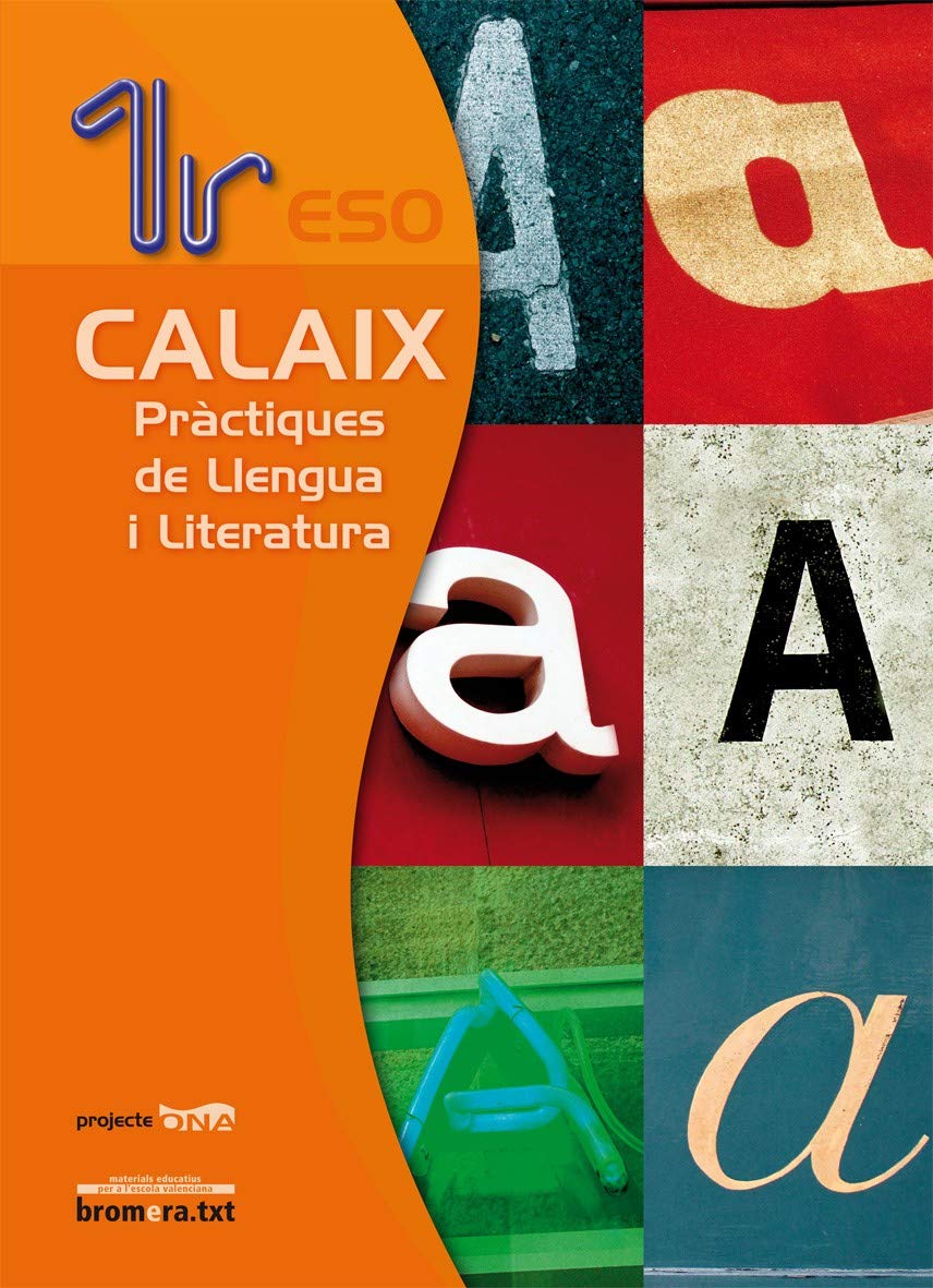 Projecte ONA, Calaix, pràctiques de llengua i literatura, 1 ESO Books