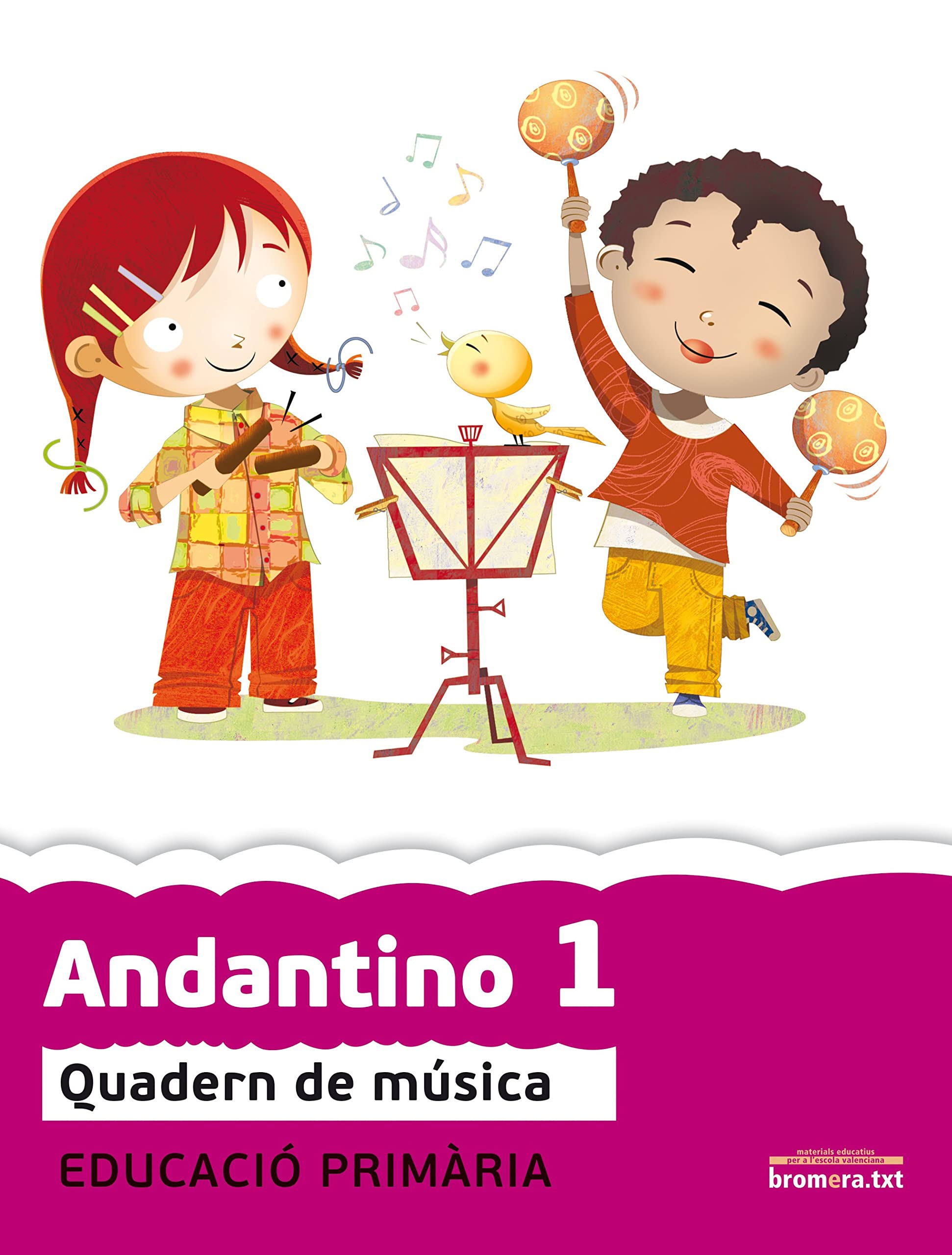 Andantino 1. Projecte Far: Quadern de música. Primer cicle de Primària. 1r curs book