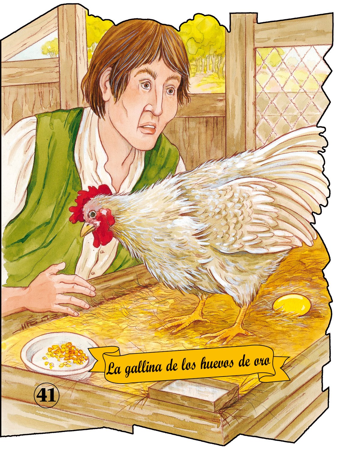 La gallina de los huevos de oro (Troquelados clásicos) Fairy Tales & Legends