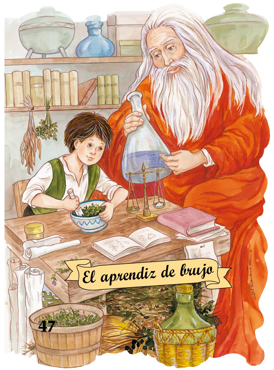 El aprendiz de brujo (Troquelados clásicos) Fairy Tales & Legends