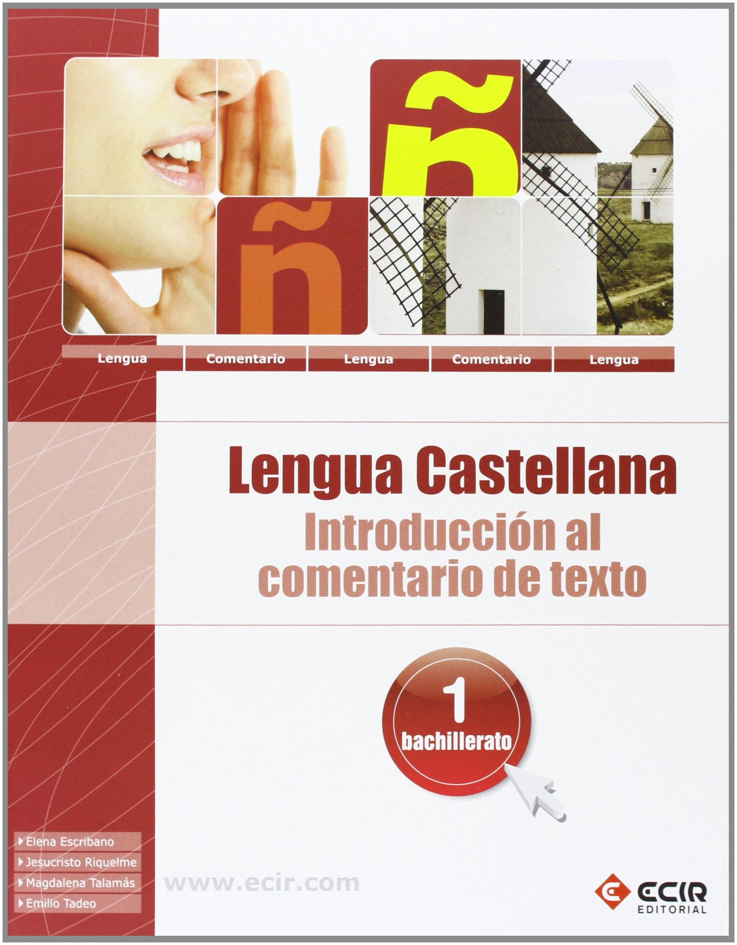Introducción al comentario de texto, lengua española, 1 Bachillerato Books