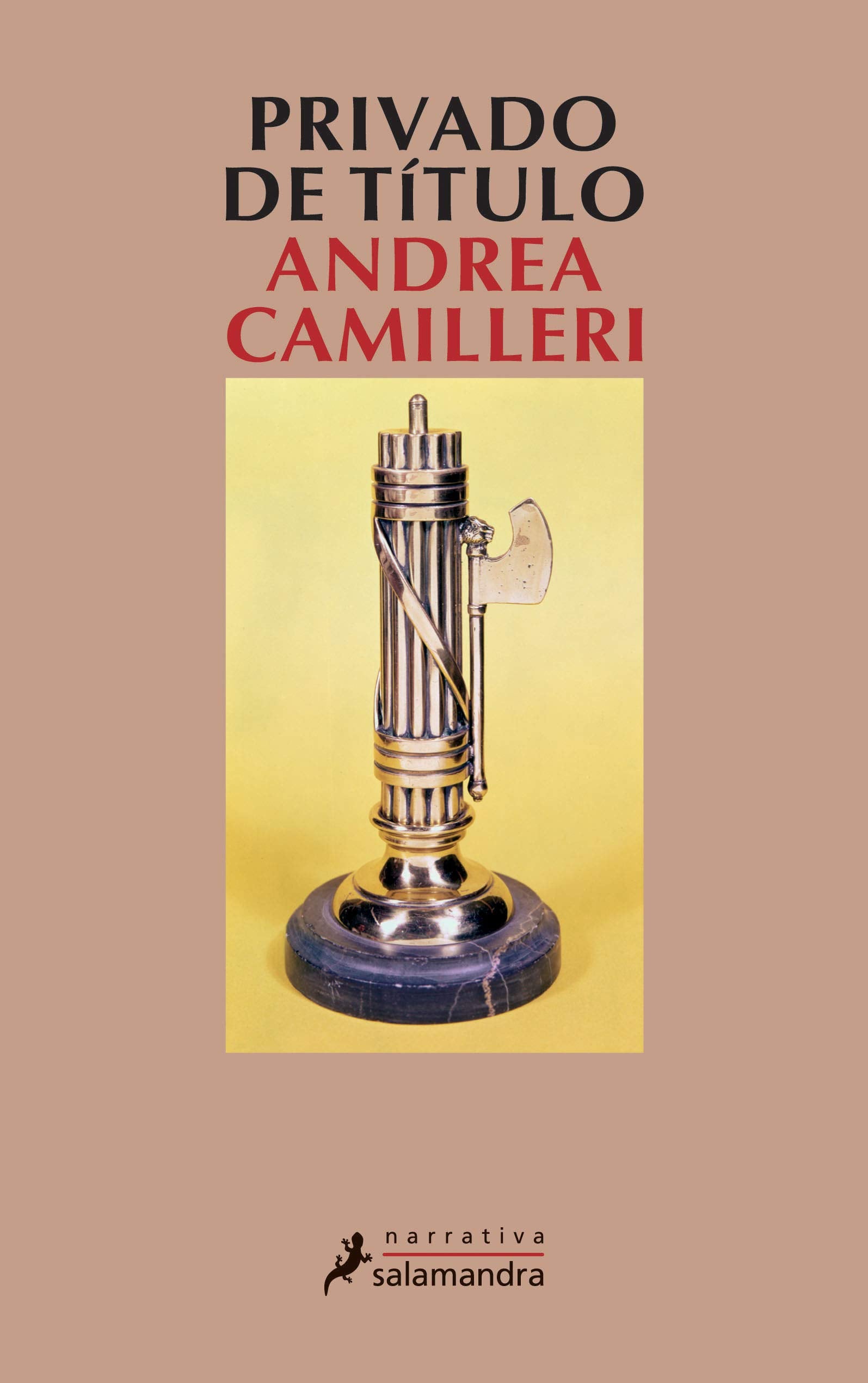Privado de título (Salamandra Narrativa) Contemporary literature