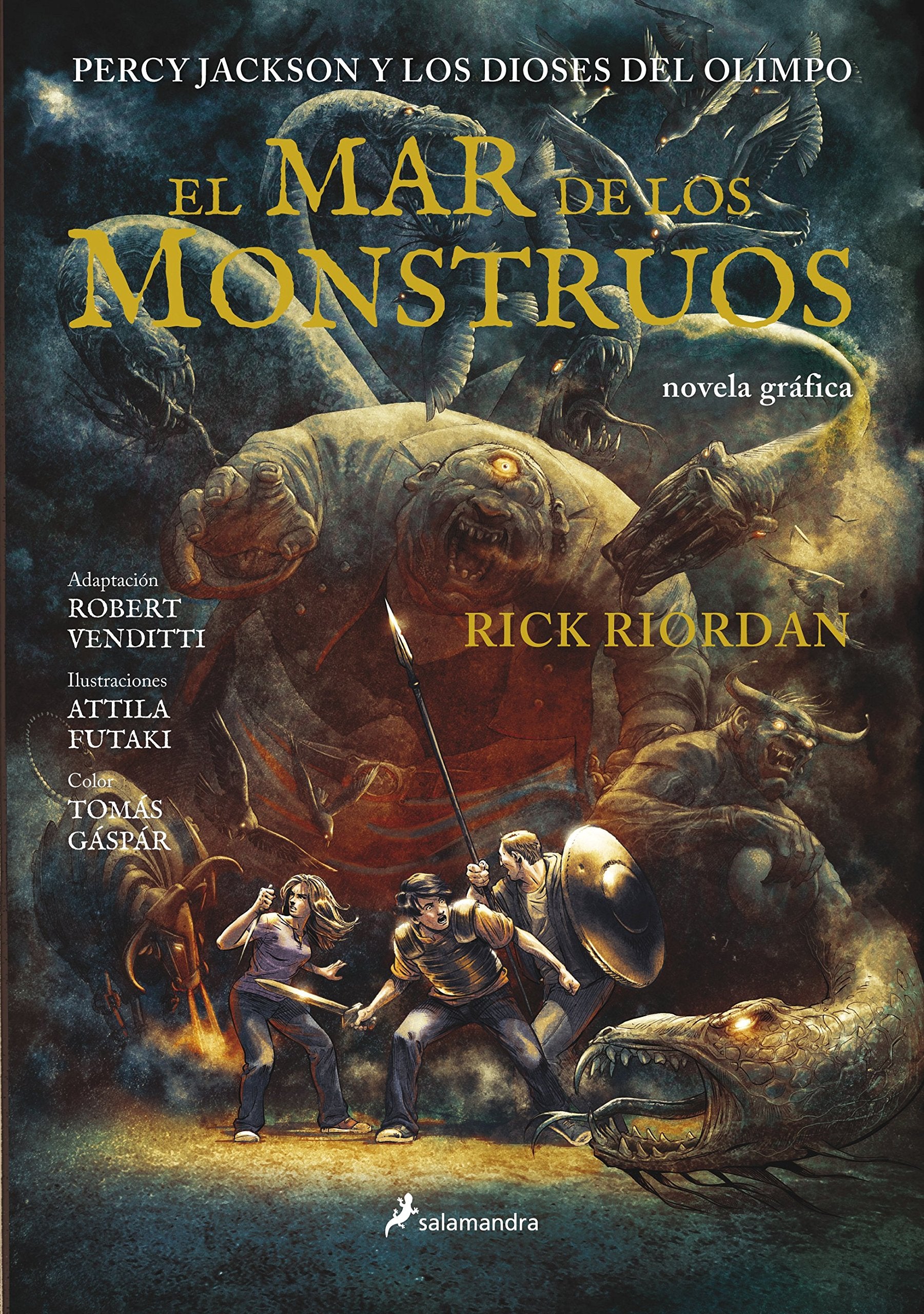 El mar de los monstruos / The Sea Of Monsters: Percy Jackson Y Los Dioses Del Olimpo book