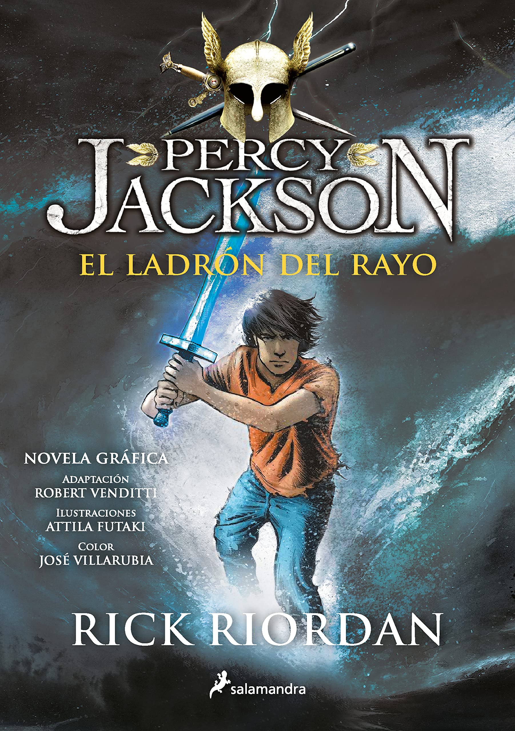 El ladrón del rayo / The Lightning Thief book