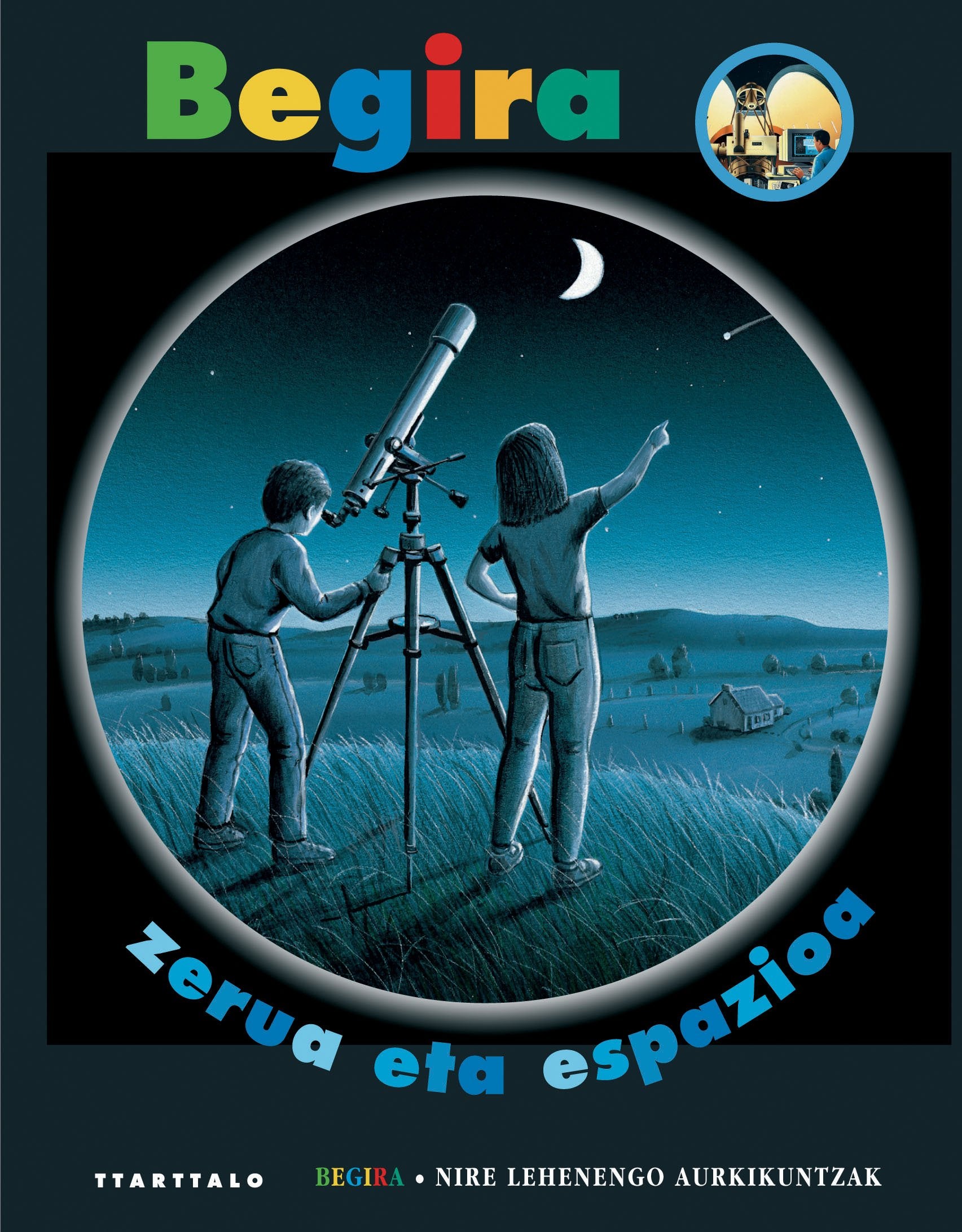 Begira - zerua eta espazioa book