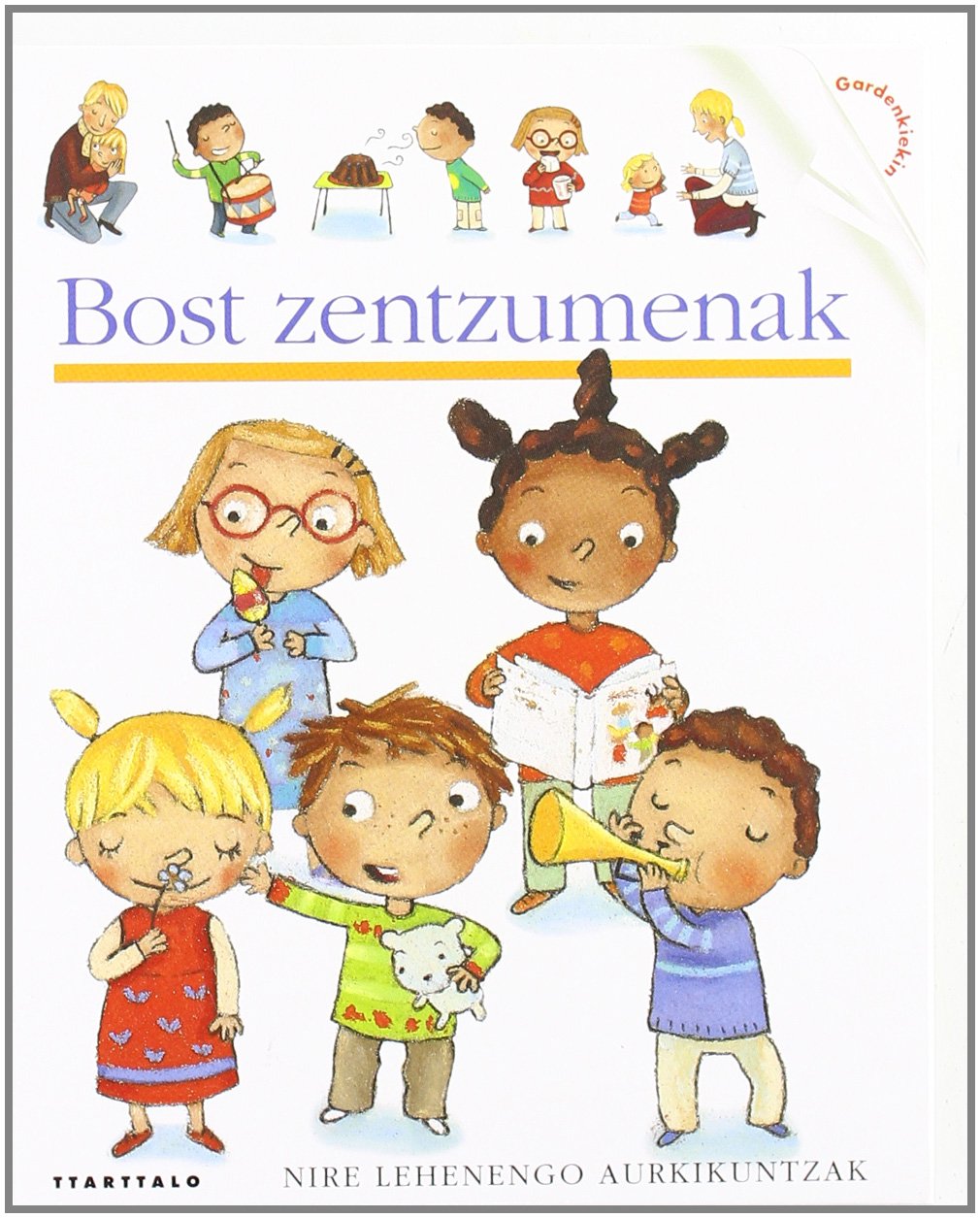 Bost zentzumenak (Nire lehen aurkikuntzak, Band 10) Tiptoi & Games
