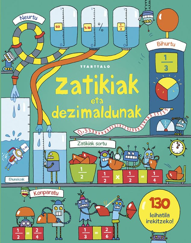 Zatikiak eta zenbaki dezimaldunak book