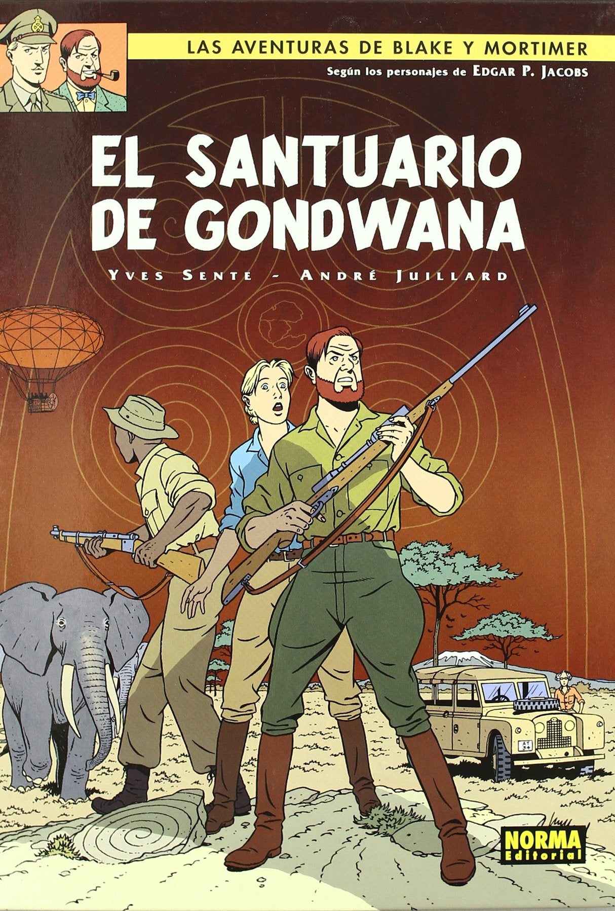 Blake y Mortimer 18, El santuario de Gondwana (BLAKE & MORTIMER) Manga