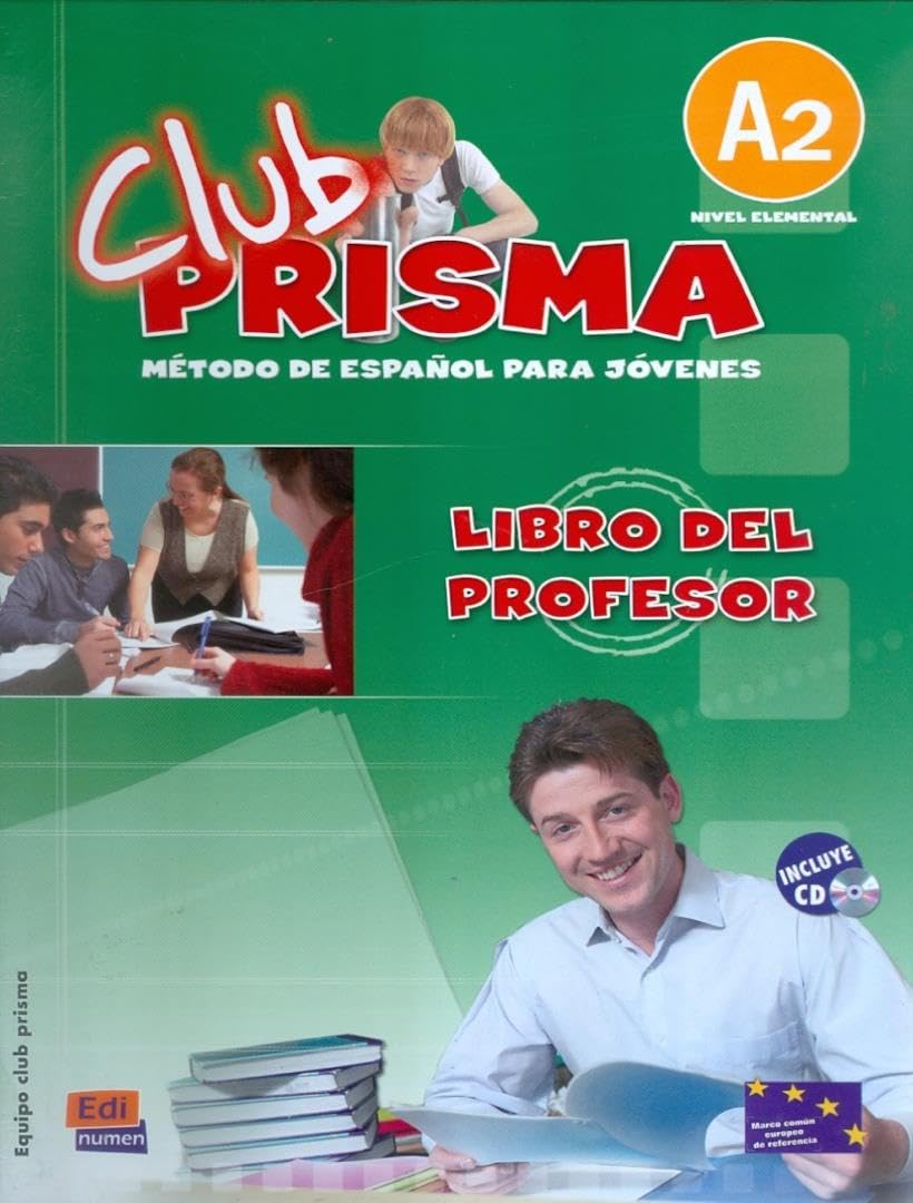Club Prisma A2 Elemental Libro del Profesor + CD Foreign Languages ​​& Dictionaries