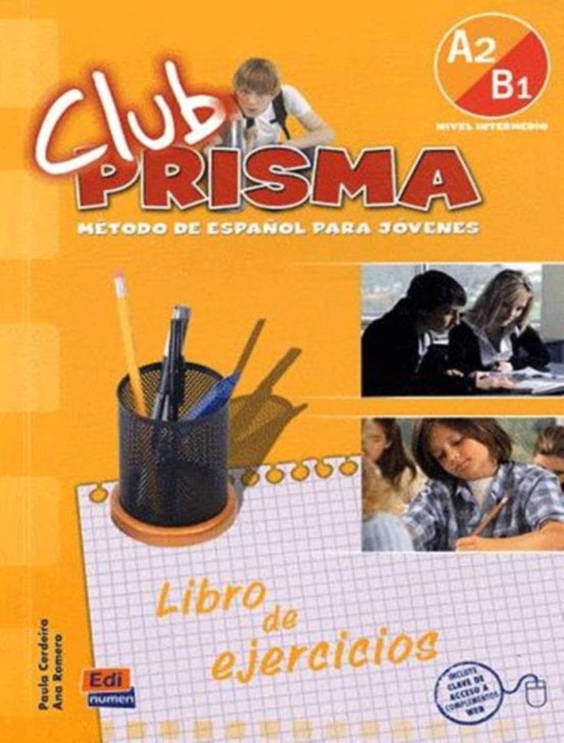 Club Prisma A2/B1 Intermedio Libro de Ejercicios Foreign Languages ​​& Dictionaries