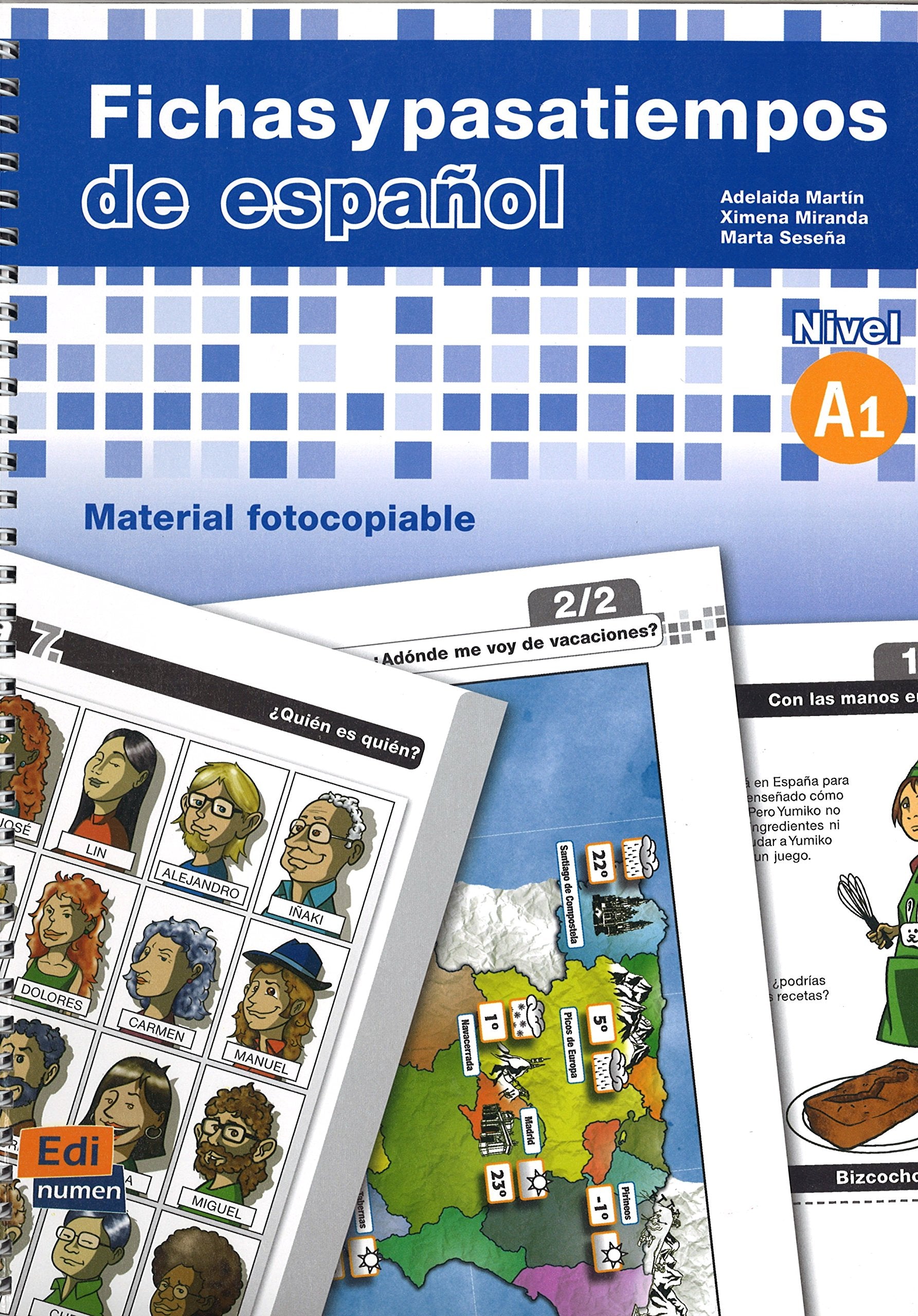 Fichas y pasatiempos de espanol nivel a1 (0000) book