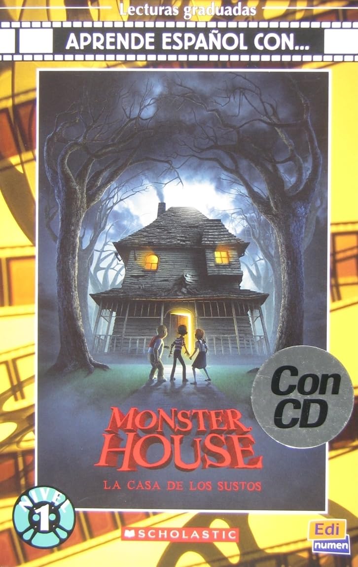 Monster house, la casa de los sustos: Niveau A1 + A2 (Lecturas Aprende español con) Foreign Languages ​​& Dictionaries