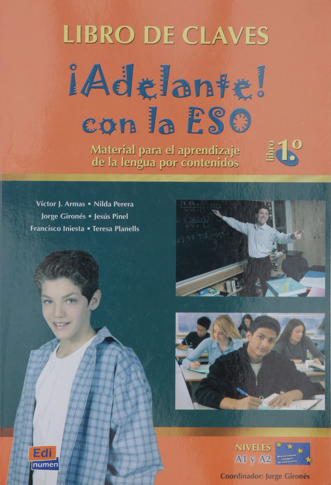 ¡Adelante! con la ESO 1.º: Libro de claves (0000) book