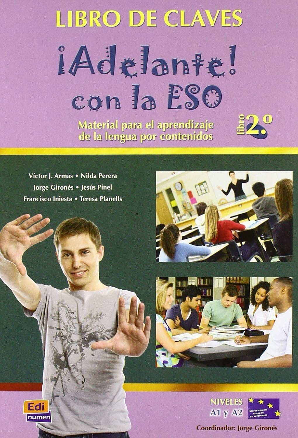 ¡Adelante! con la ESO 2.º: Libro de claves (0000) book