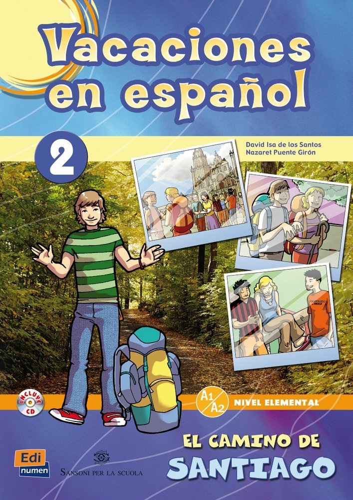 Vacaciones en español: El Camino de Santiago book
