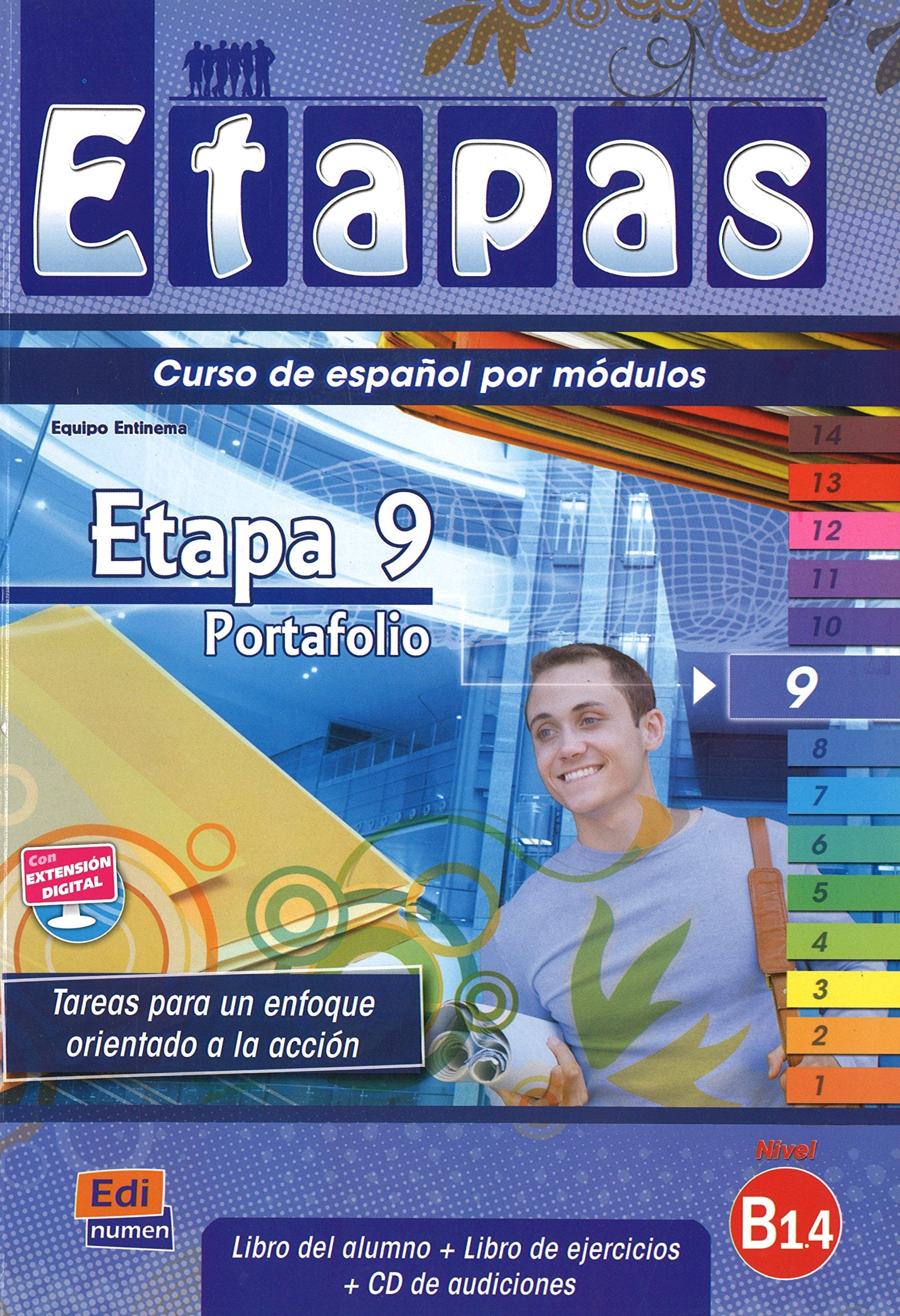 Etapas Level 9 Portafolio - Libro del Alumno/Ejercicios + CD: Student Book + Exercises + CD Foreign Languages ​​& Dictionaries