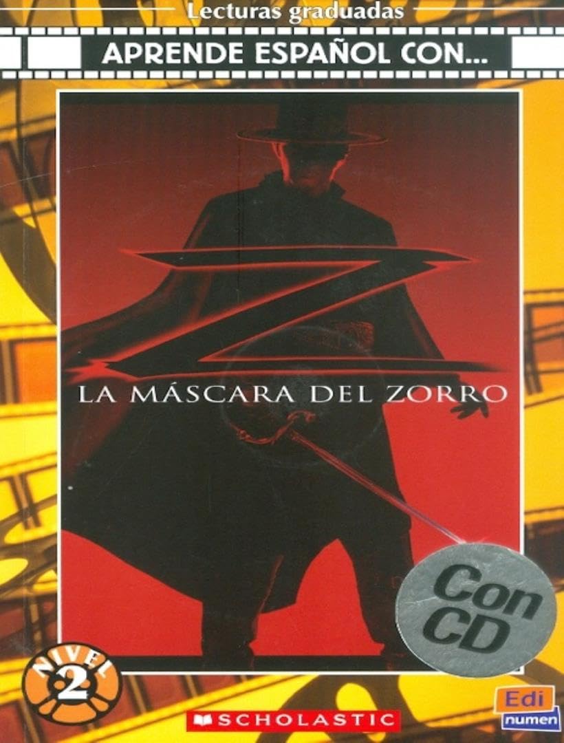 La Máscara del Zorro Book + CD (Lecturas Aprende español con) Foreign Languages ​​& Dictionaries