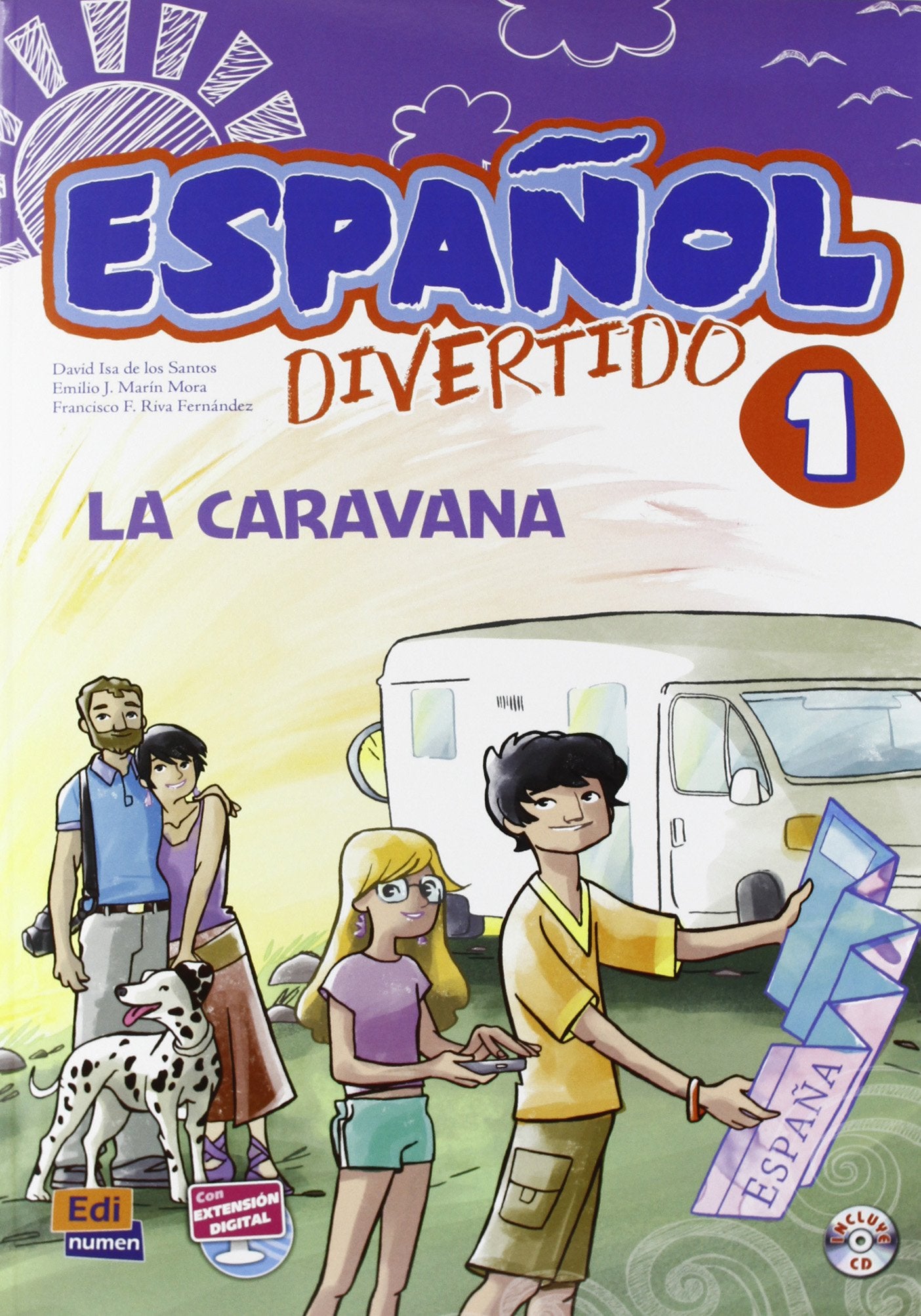 Espanol divertido 1 la caravana cd book