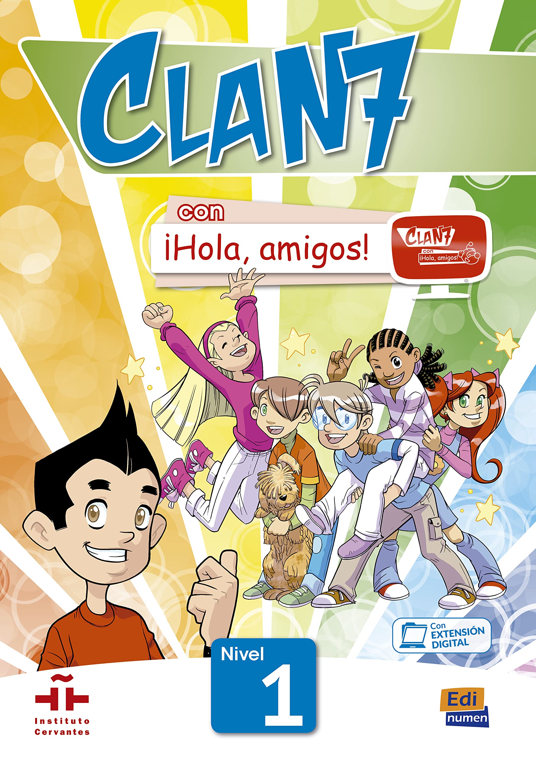 Libro del alumno, m. CD-ROM: Niveau A1 (CLAN 7 CON !HOLA AMIGOS!, Band 1) Foreign Languages ​​& Dictionaries