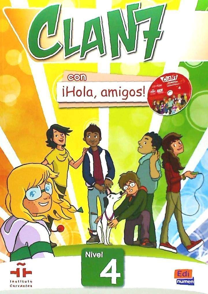 Clan 7 con ¡Hola, amigos!: Libro del Alumno book