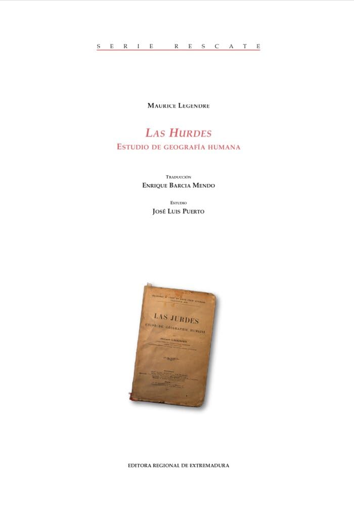 Las Hurdes, estudio de geografía humana book