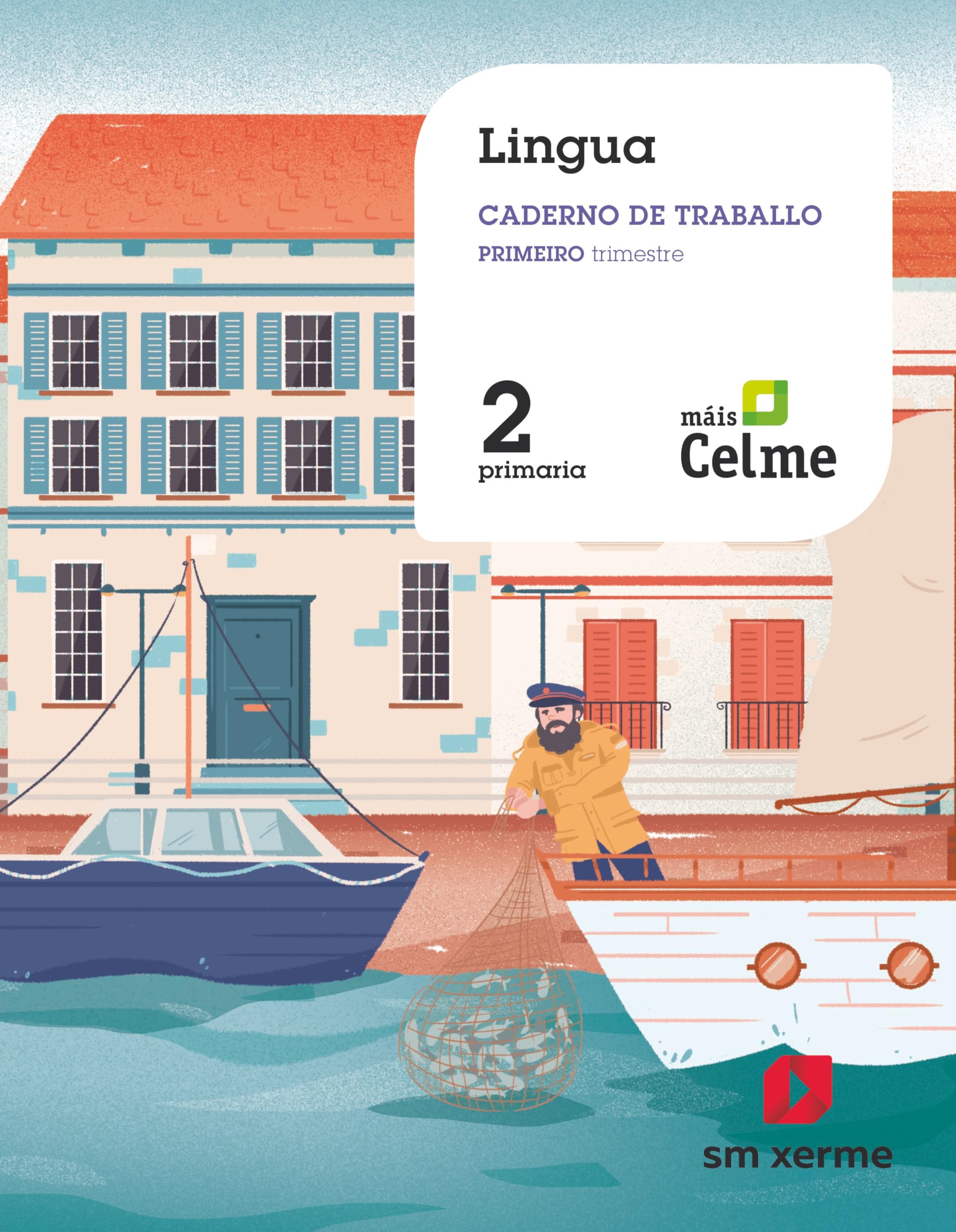 Caderno de lingua. 2 Primaria. 1 Trimestre. Máis Celme Non-fiction