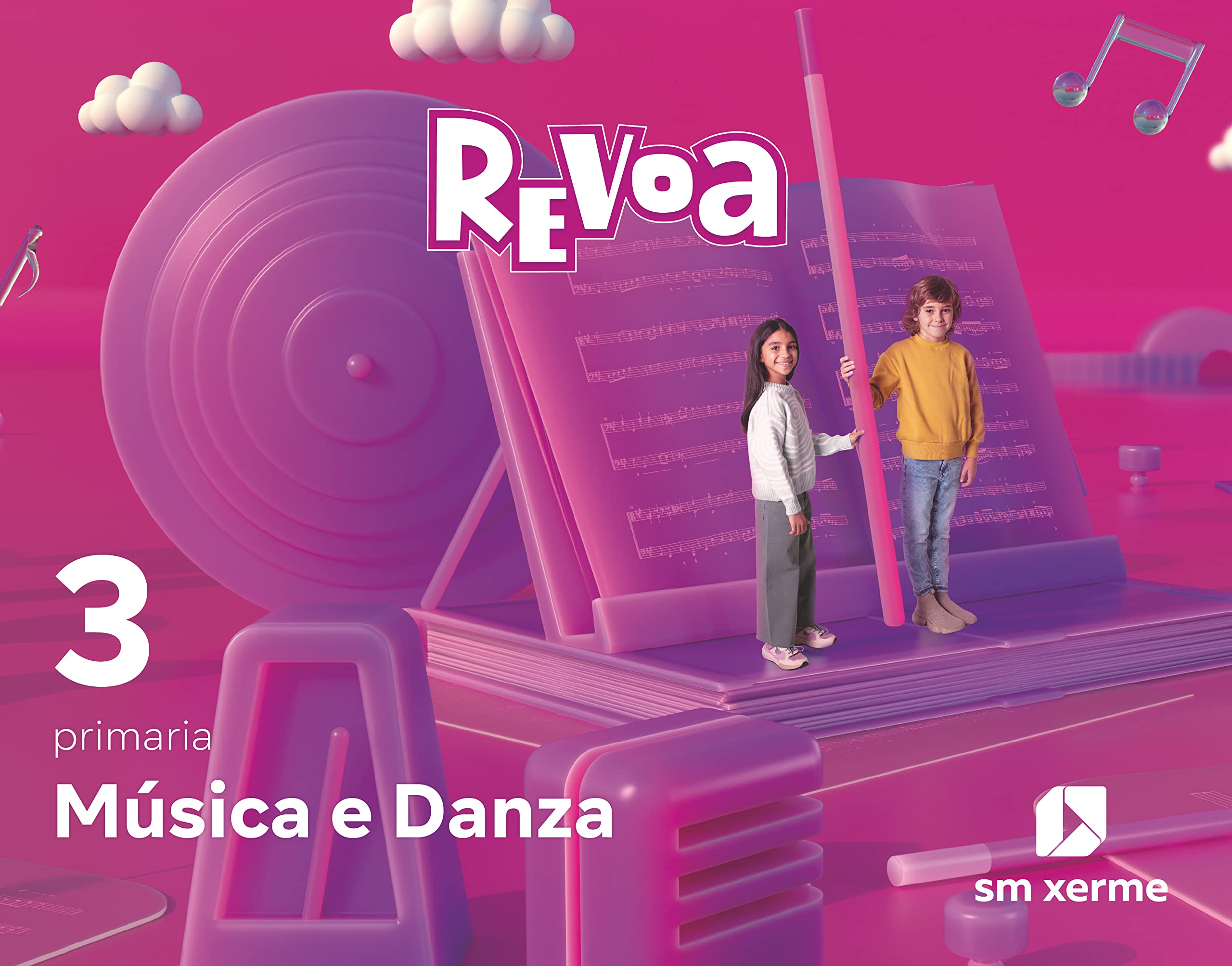 Música e Danza. 3 Primaria. Revoa book
