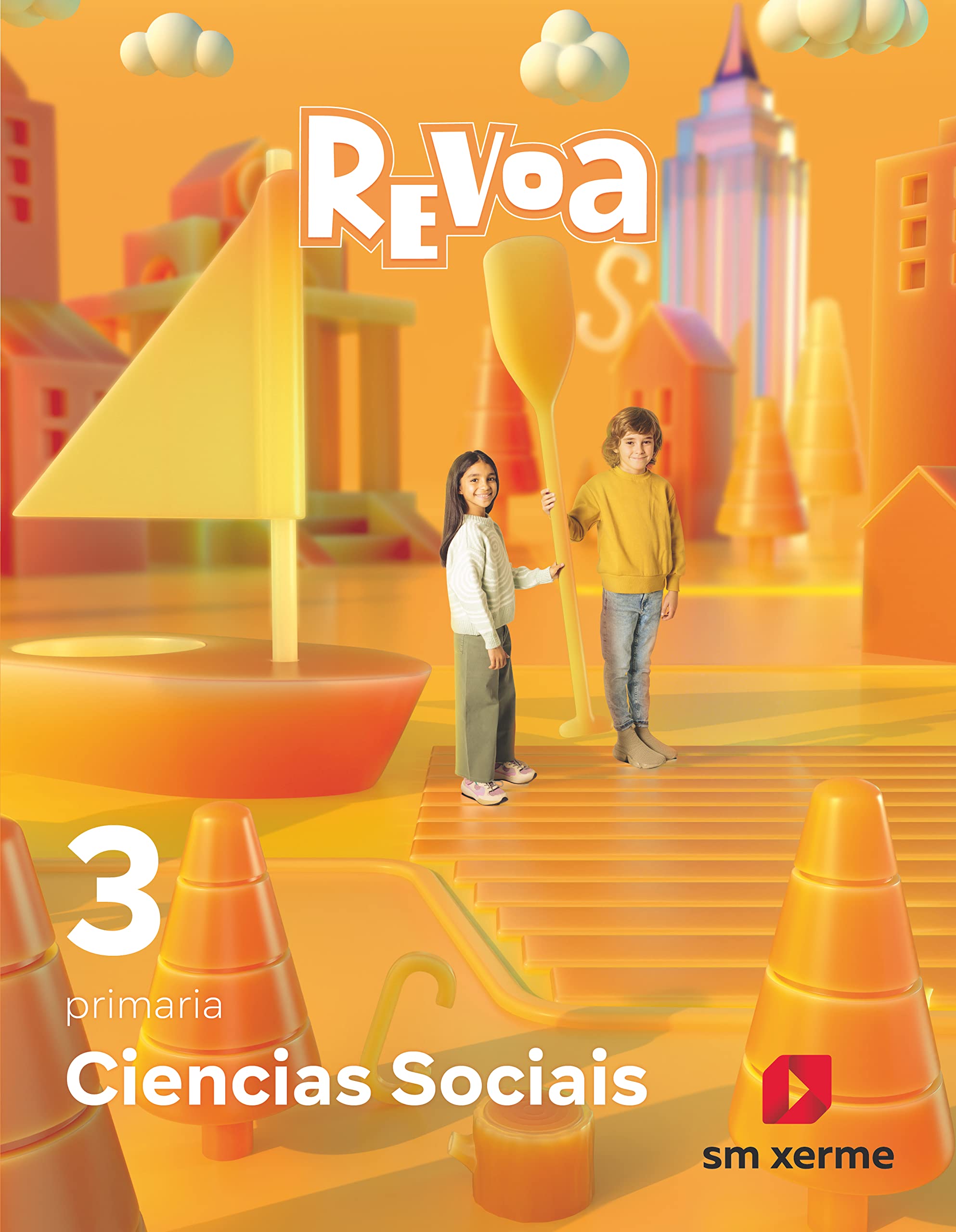 Ciencias Sociais. 3 Primaria. Revoa book