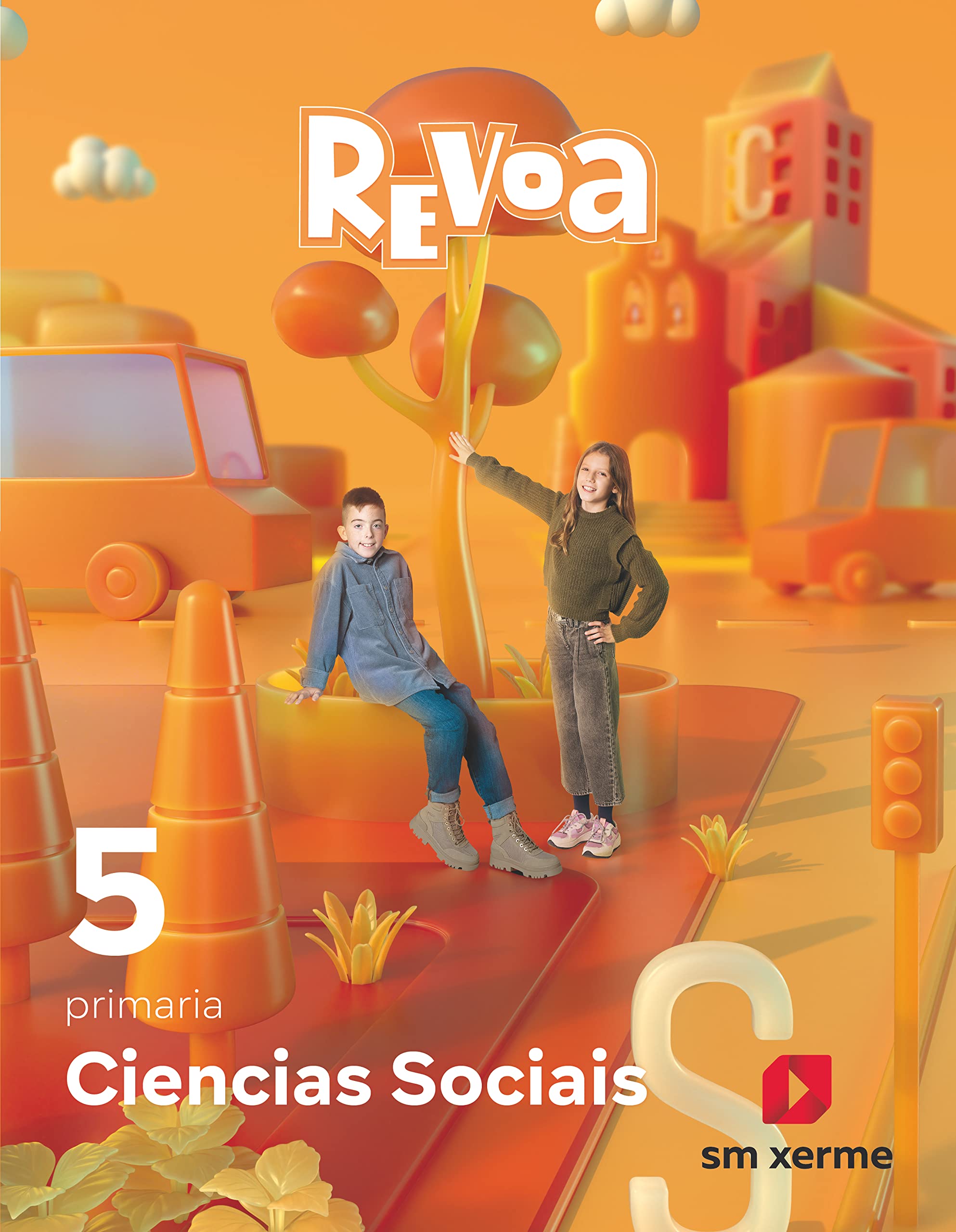Ciencias Sociais. 5 Primaria. Revoa book