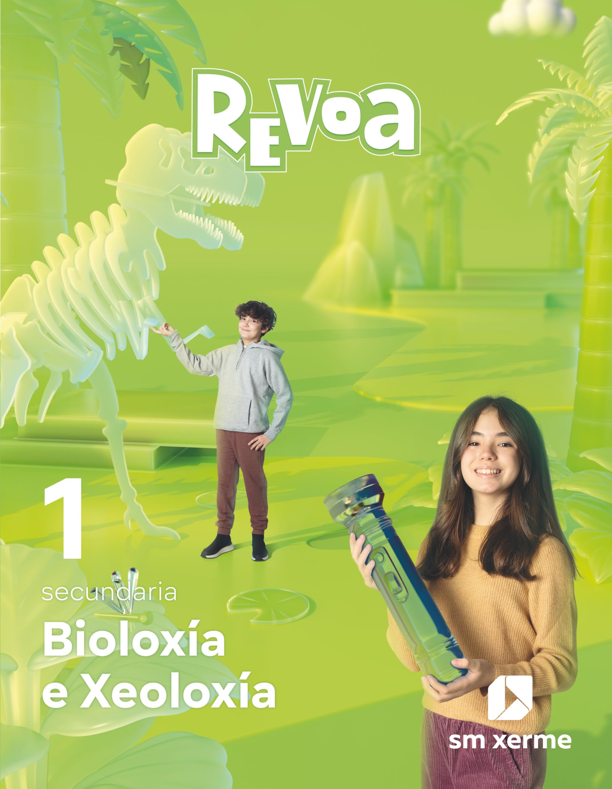 Bioloxía e Xeoloxía. 1 Secundaria. Revoa book