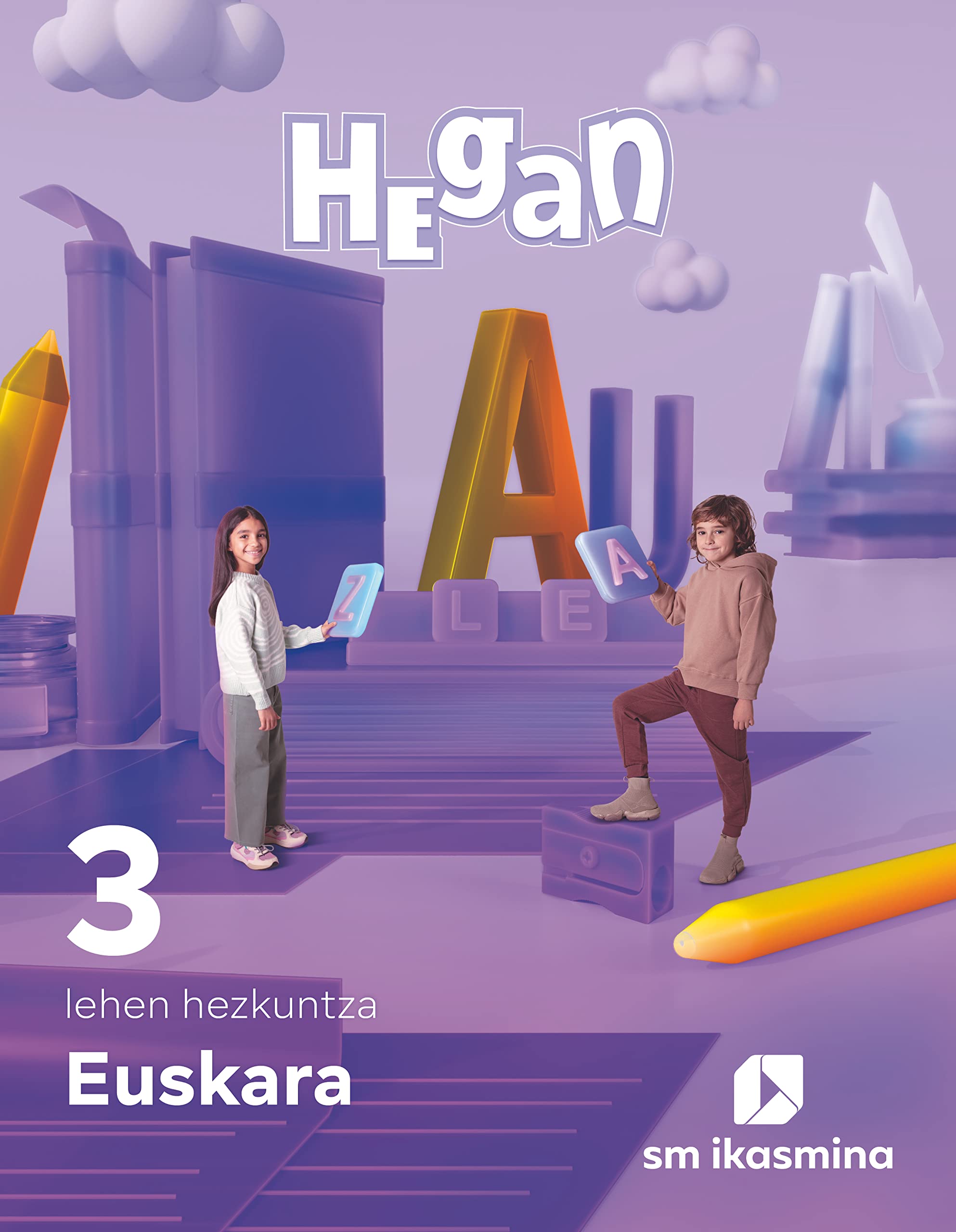Euskara. Lehen Hezkuntza 3. Hegan Non-fiction