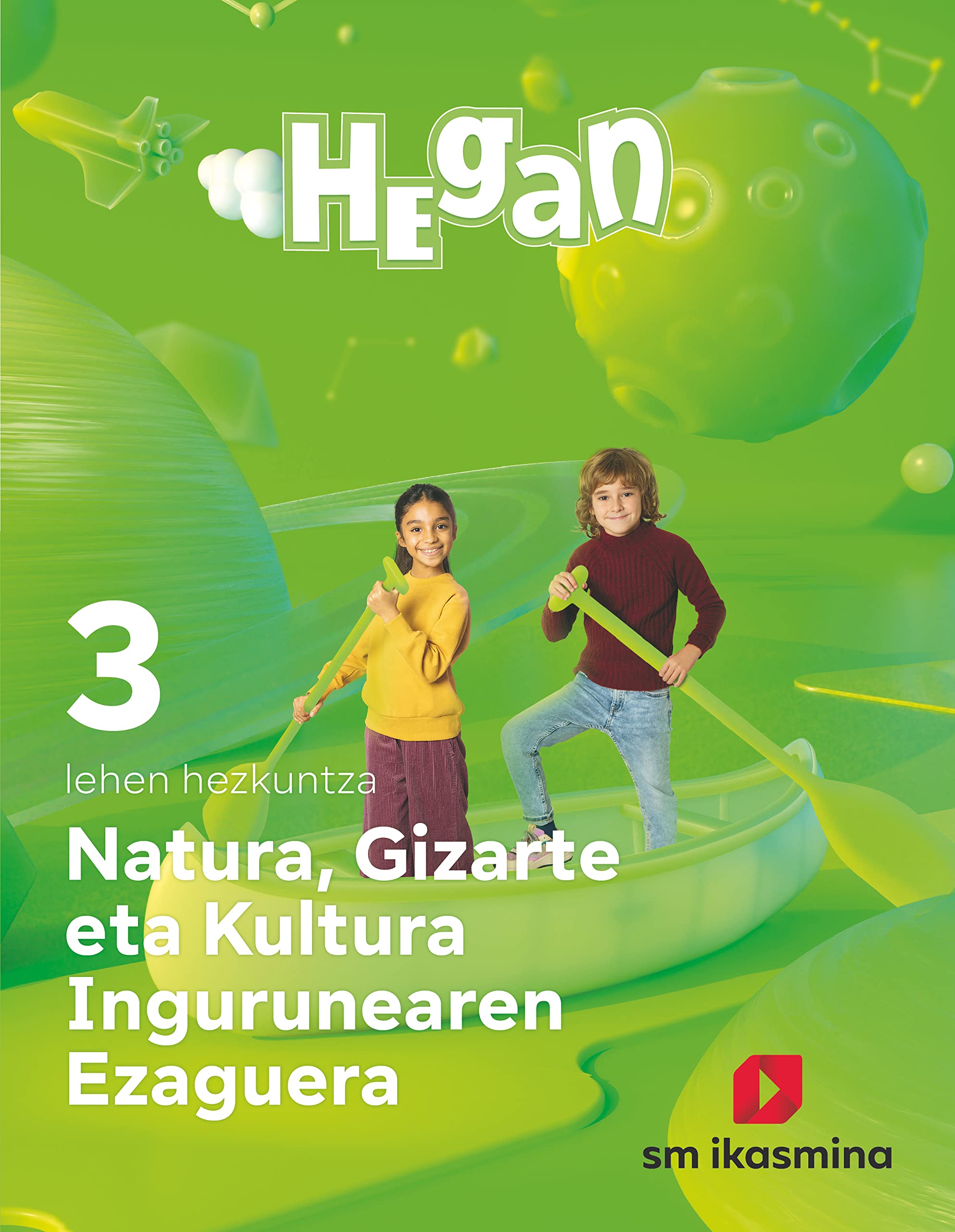 Natura, Gizarte eta Kultura Ingurunearen Ezaguerra. Lehen Hezkuntza 3. Hegan Non-fiction