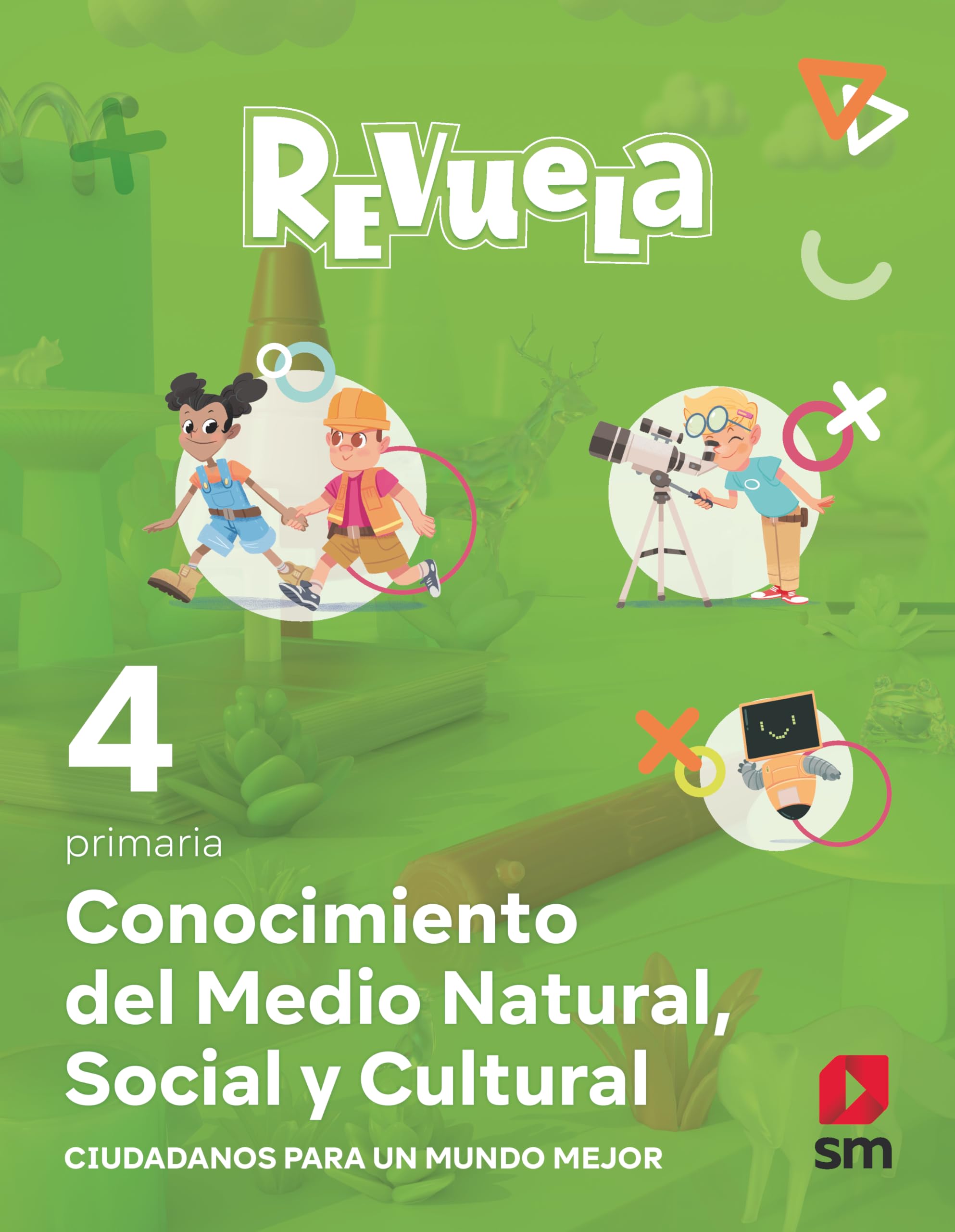 Conocimiento del Medio Natural, Social y Cultural. 4 Primaria. Revuela book