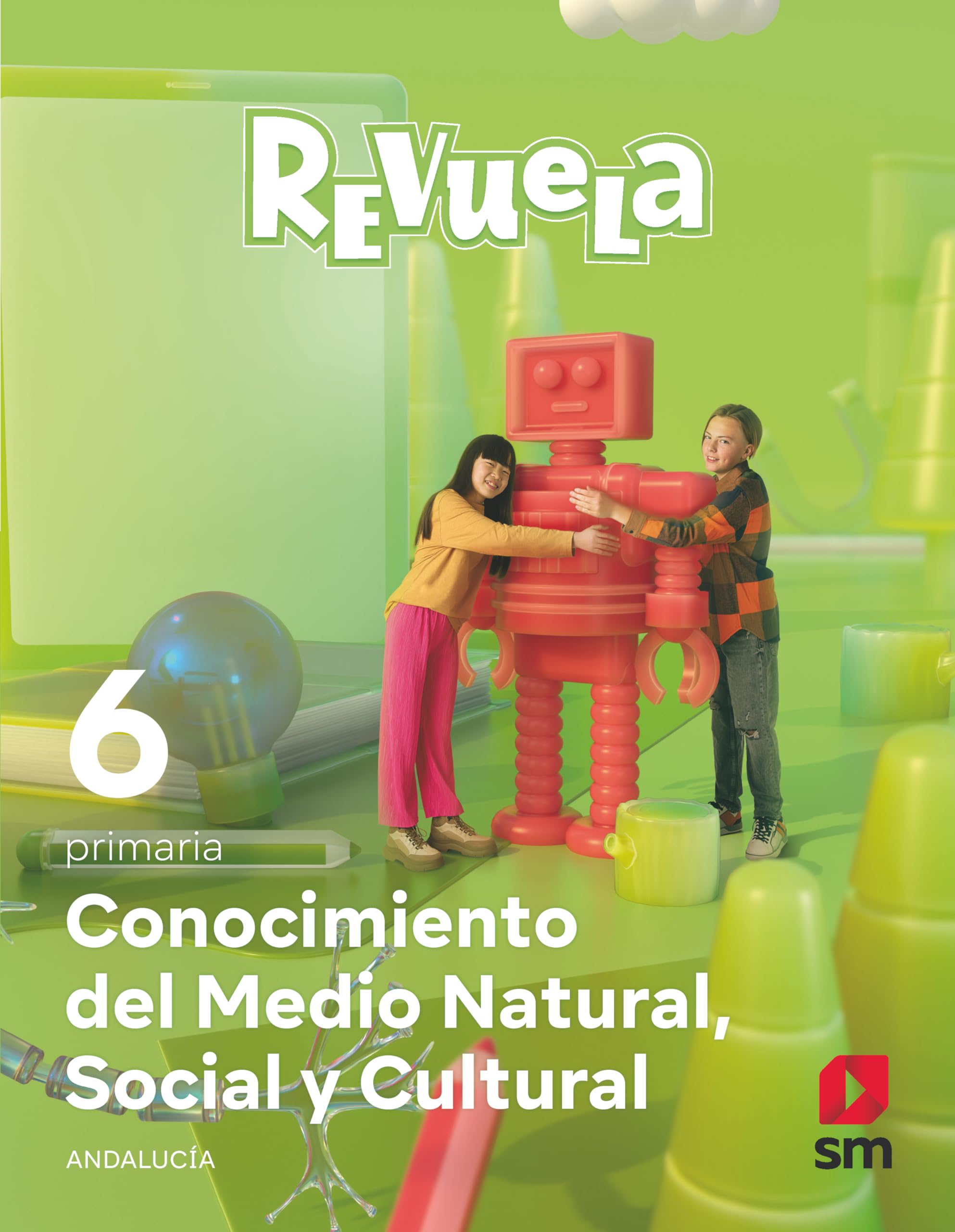 Conocimiento del Medio Natural, Social y Cultural. 6 Primaria. Revuela. Andalucía book