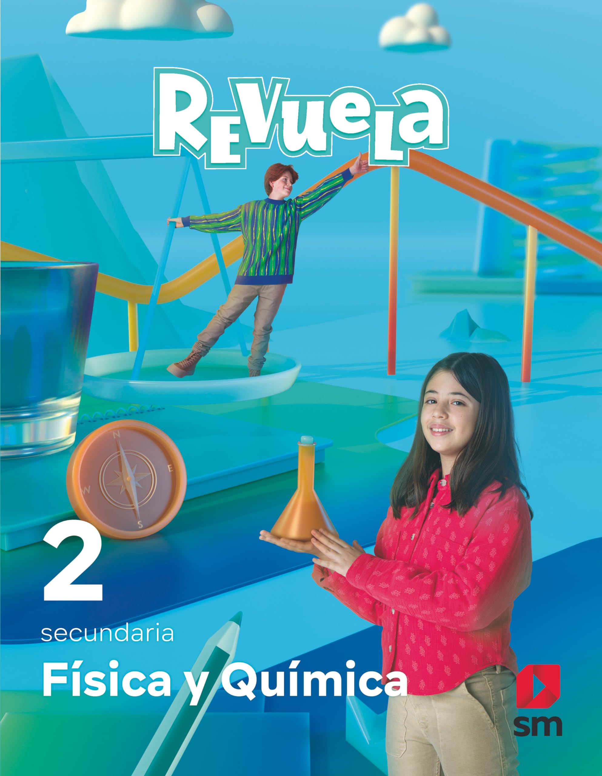 Física y Química. 2 Secundaria. Revuela book
