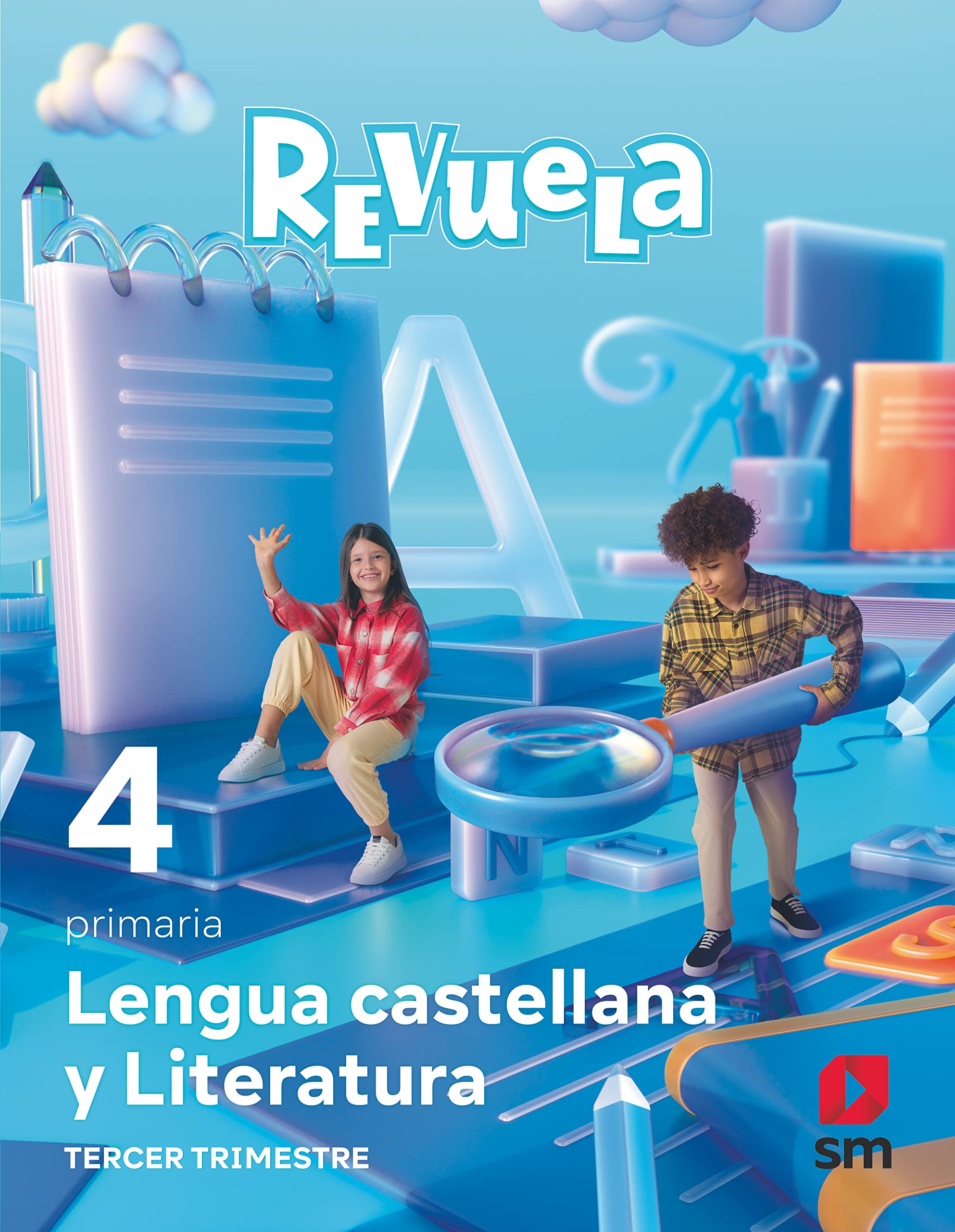 Lengua Castellana y Literatura. 4 Primaria. Trimestres. Revuela Study Guides