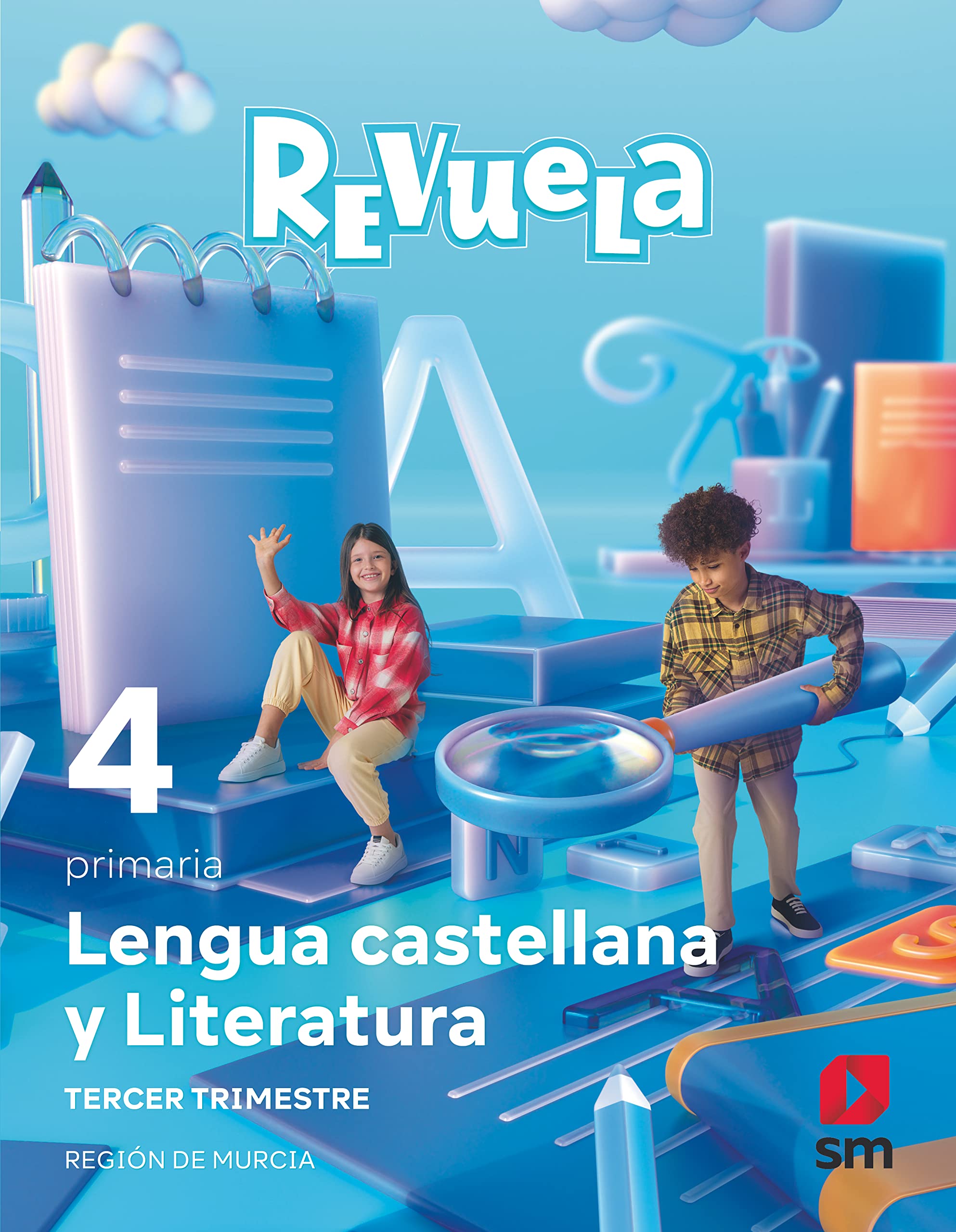 Lengua Castellana y Literatura. 4 Primaria. Trimestres. Revuela. Región de Murcia book