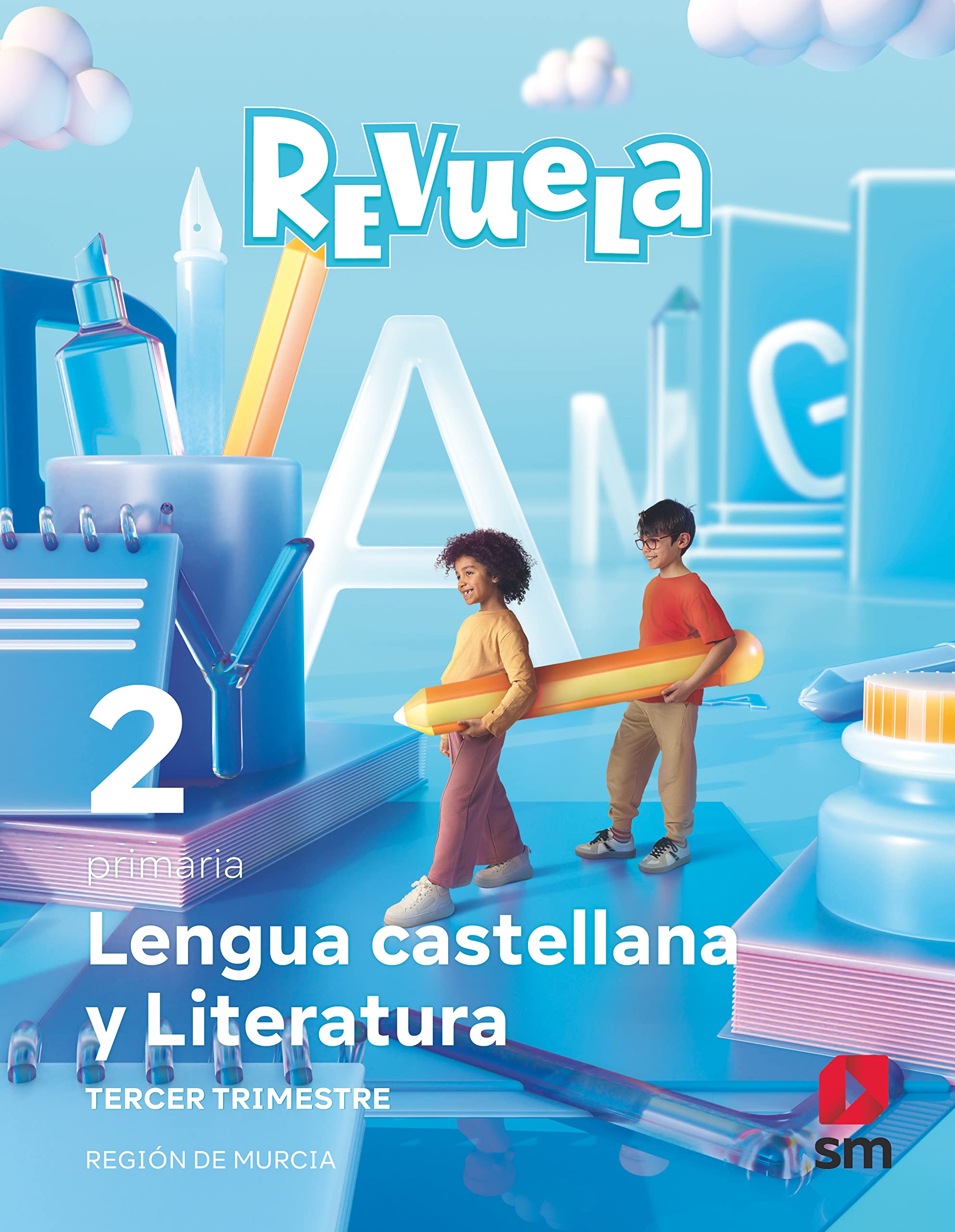 Lengua Castellana y Literatura. 2 Primaria. Trimestre. Revuela. Región de Murcia book