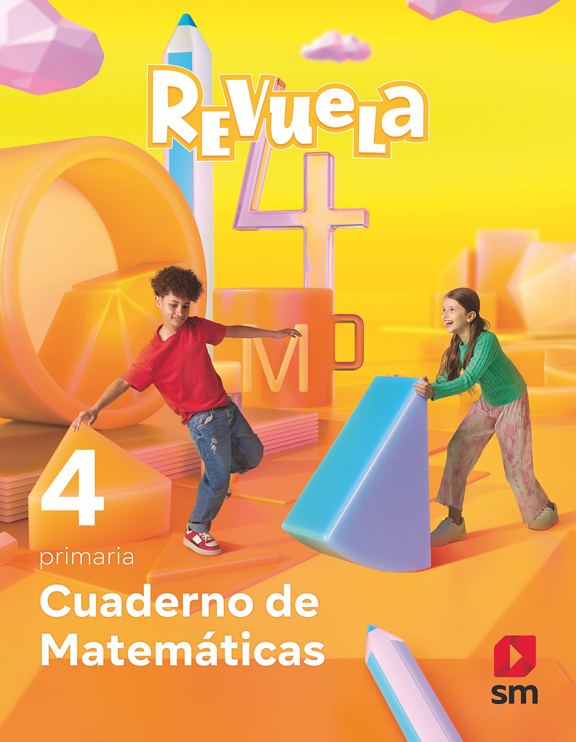 Cuaderno de Matemáticas. 4 Primaria. Revuela book