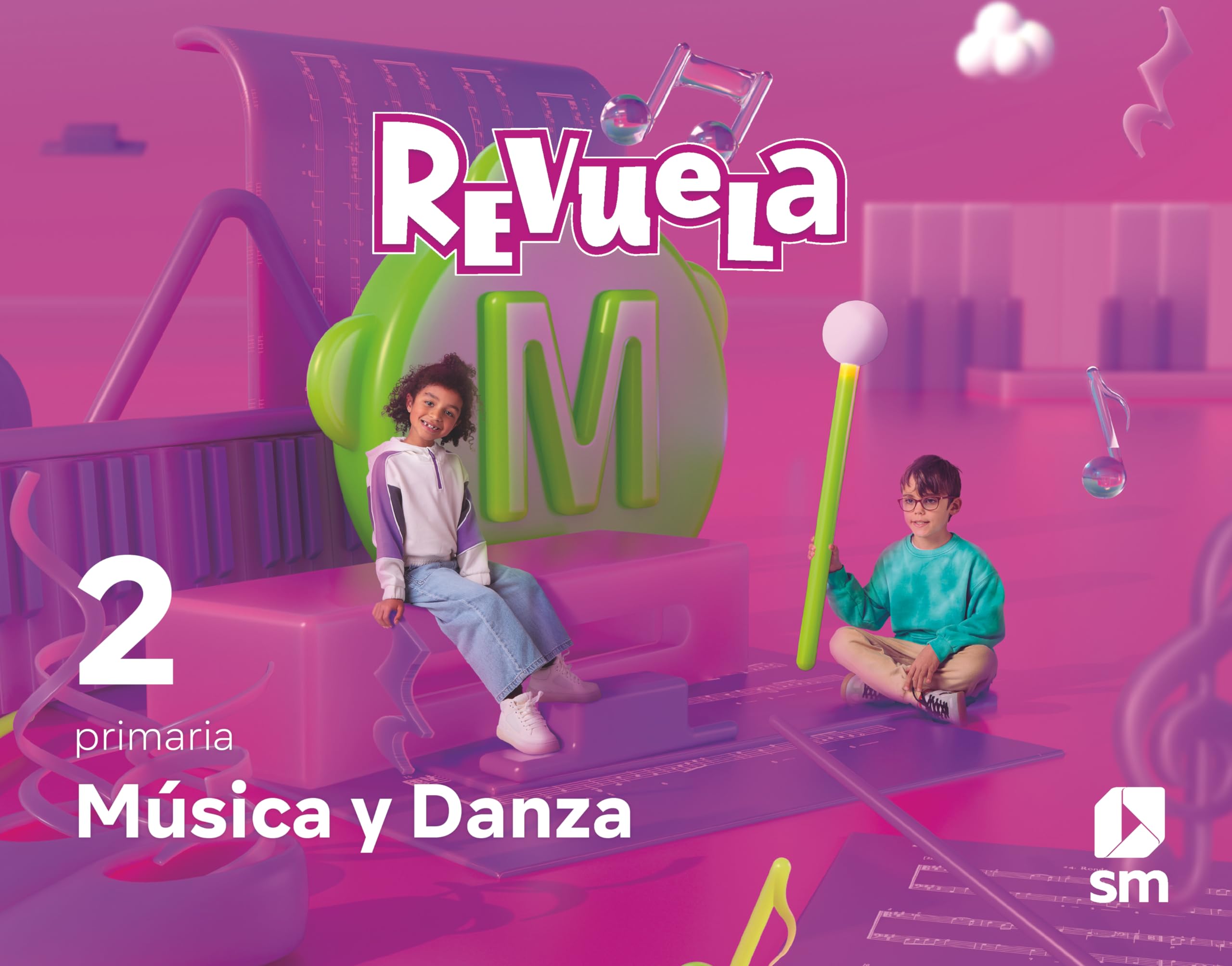 Música y Danza. 2 Primaria. Revuela Books