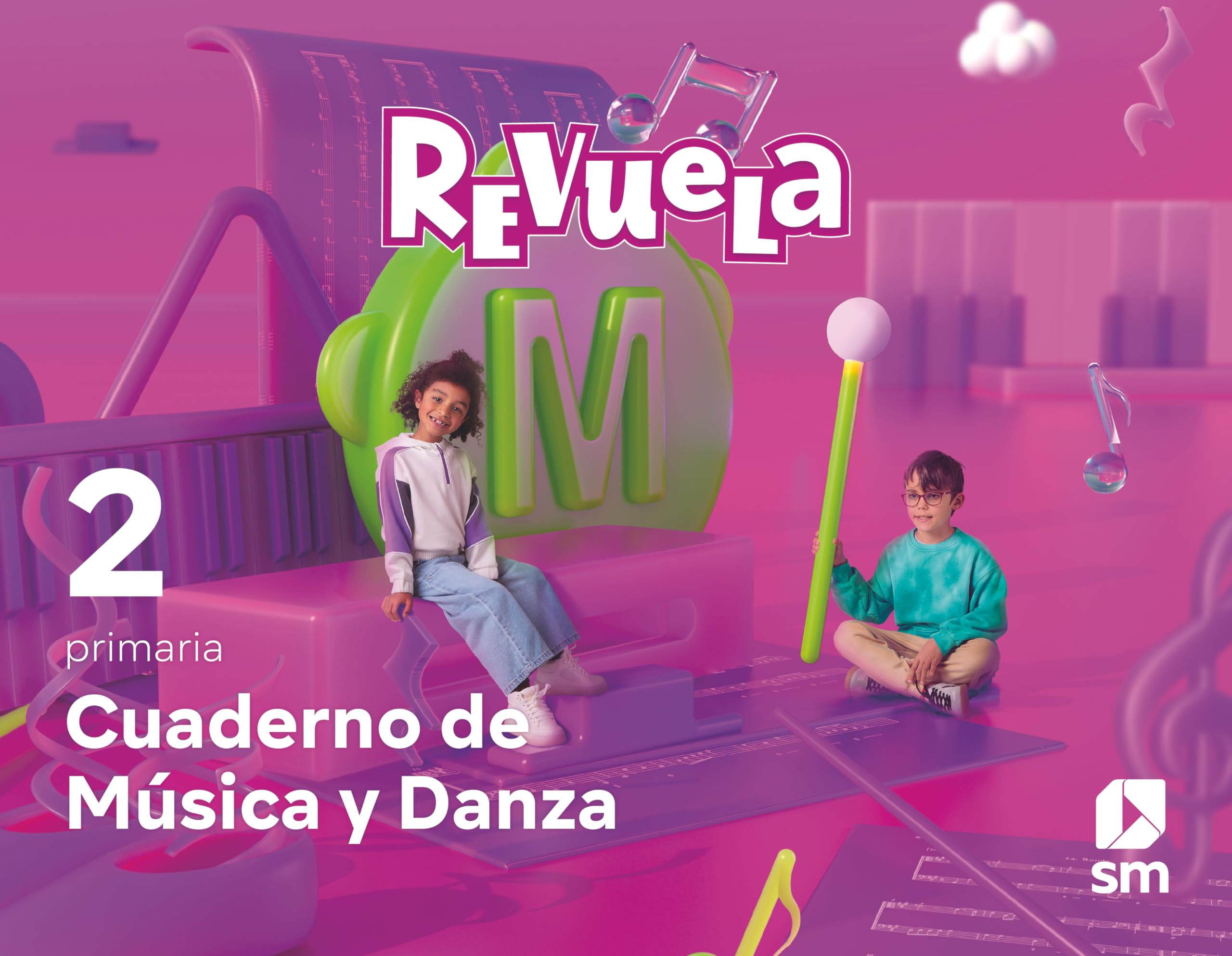 Cuaderno de Música y Danza. 2 Primaria. Revuela book