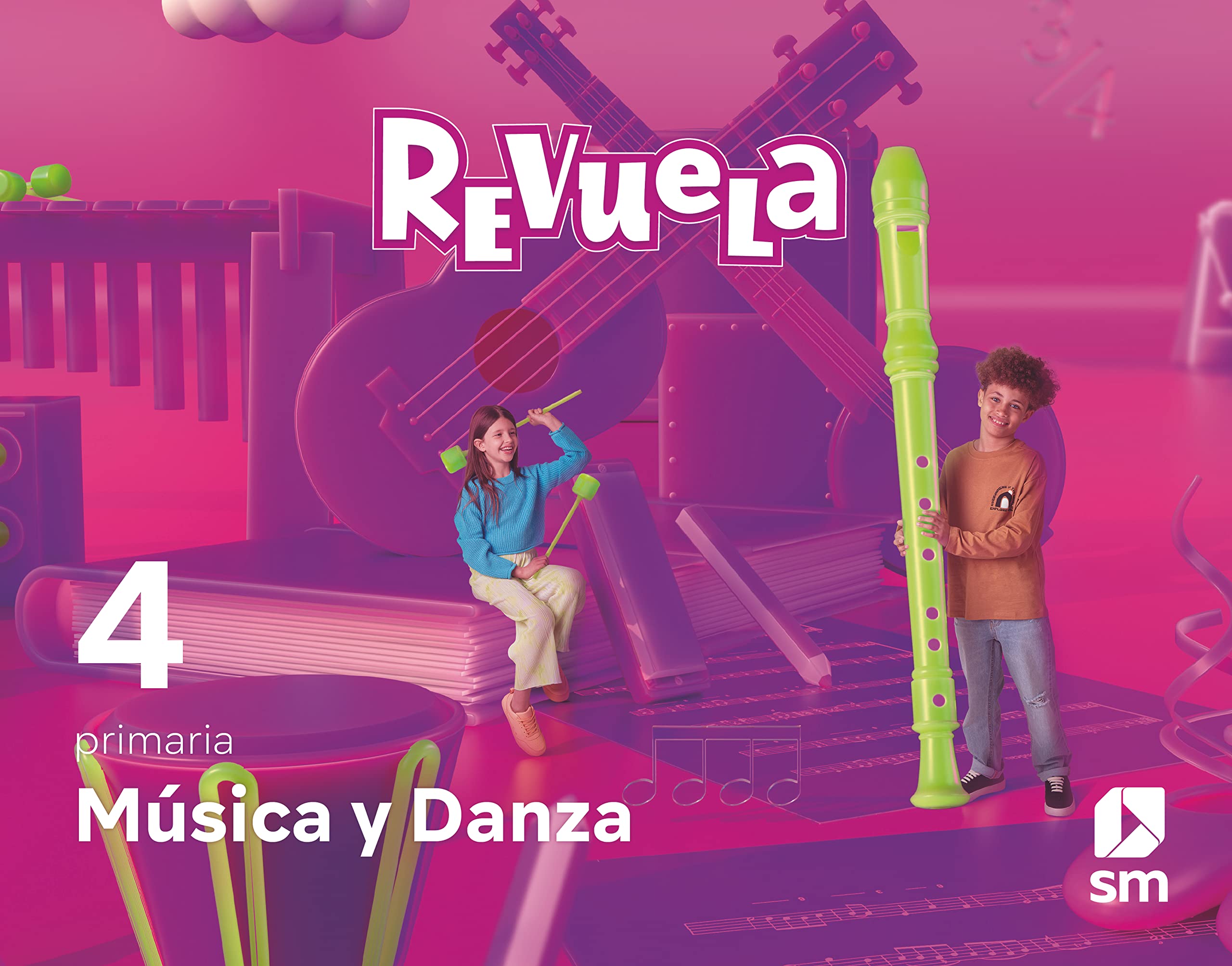 Música y Danza. 4 Primaria. Revuela Books