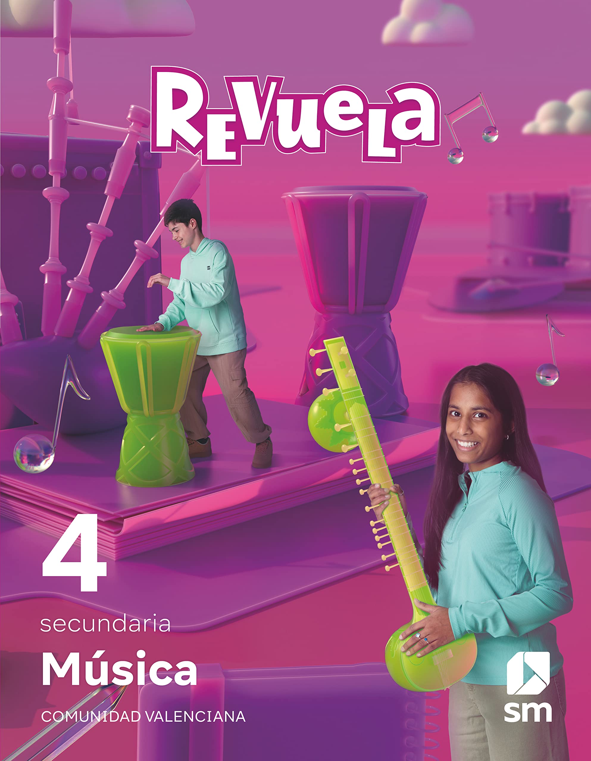 Música. 4 Secundaria. Revuela. Comunidad Valenciana book