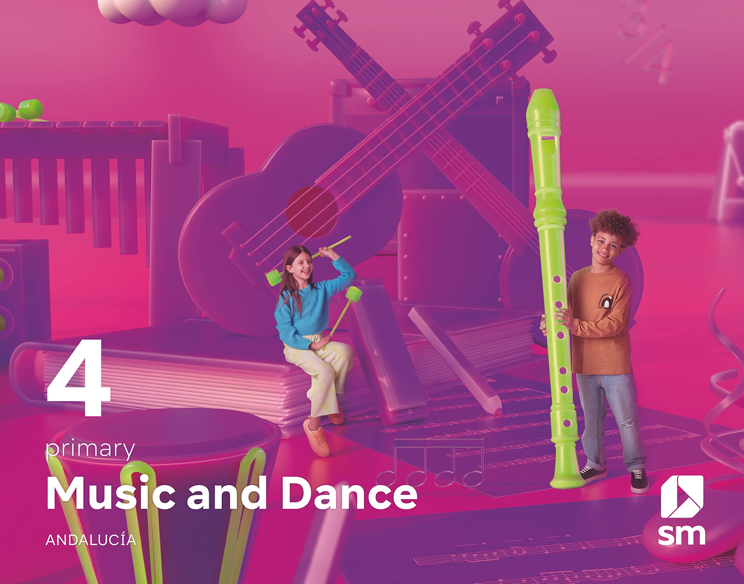 Music and Dance. 4 Primary. Revuela. Andalucía book