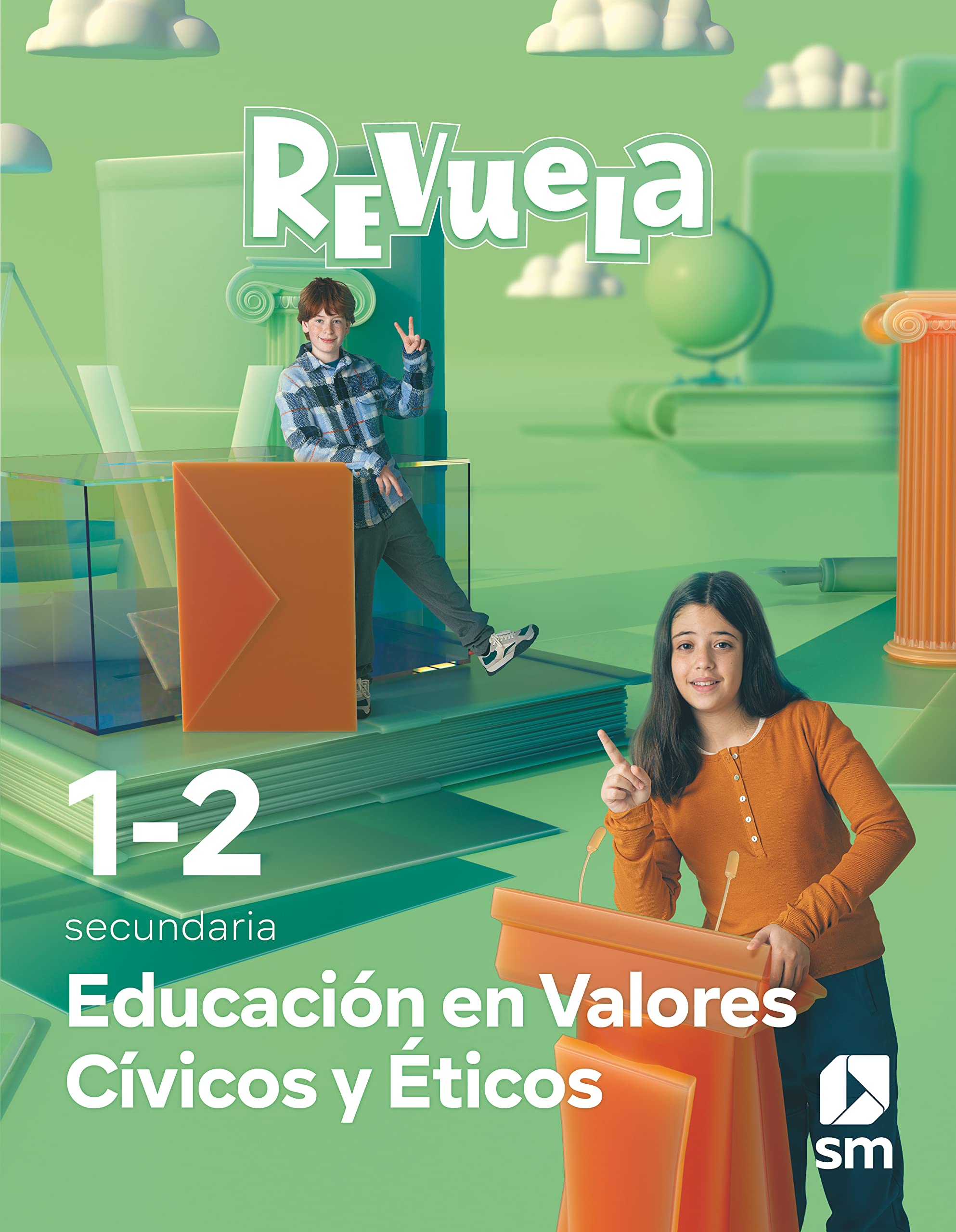 Educación en Valores Cívicos y Éticos. 1 y 2 Secundaria. Revuela Non-fiction