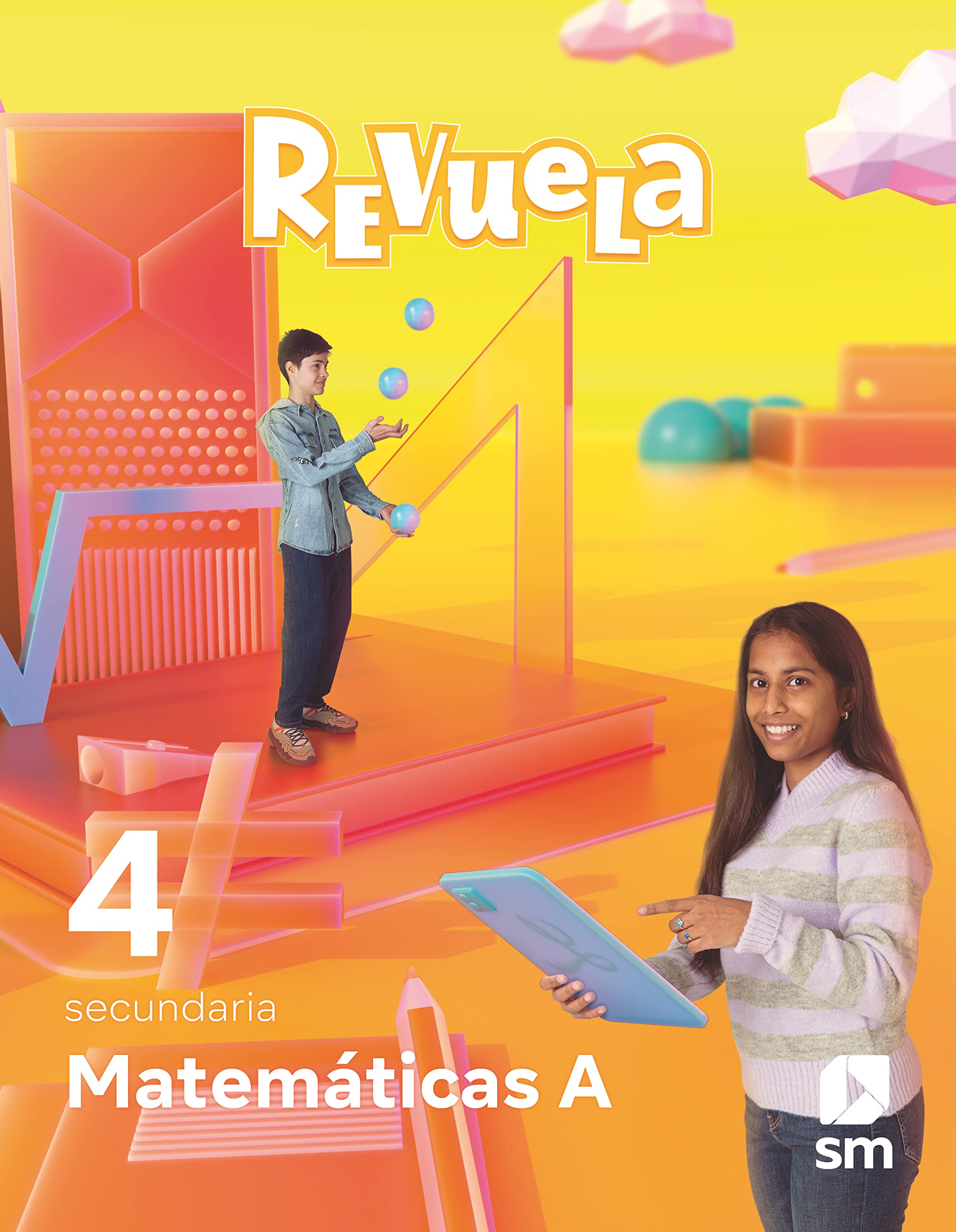 Matemáticas A. 4 Secundaria. Revuela (Español) Non-fiction