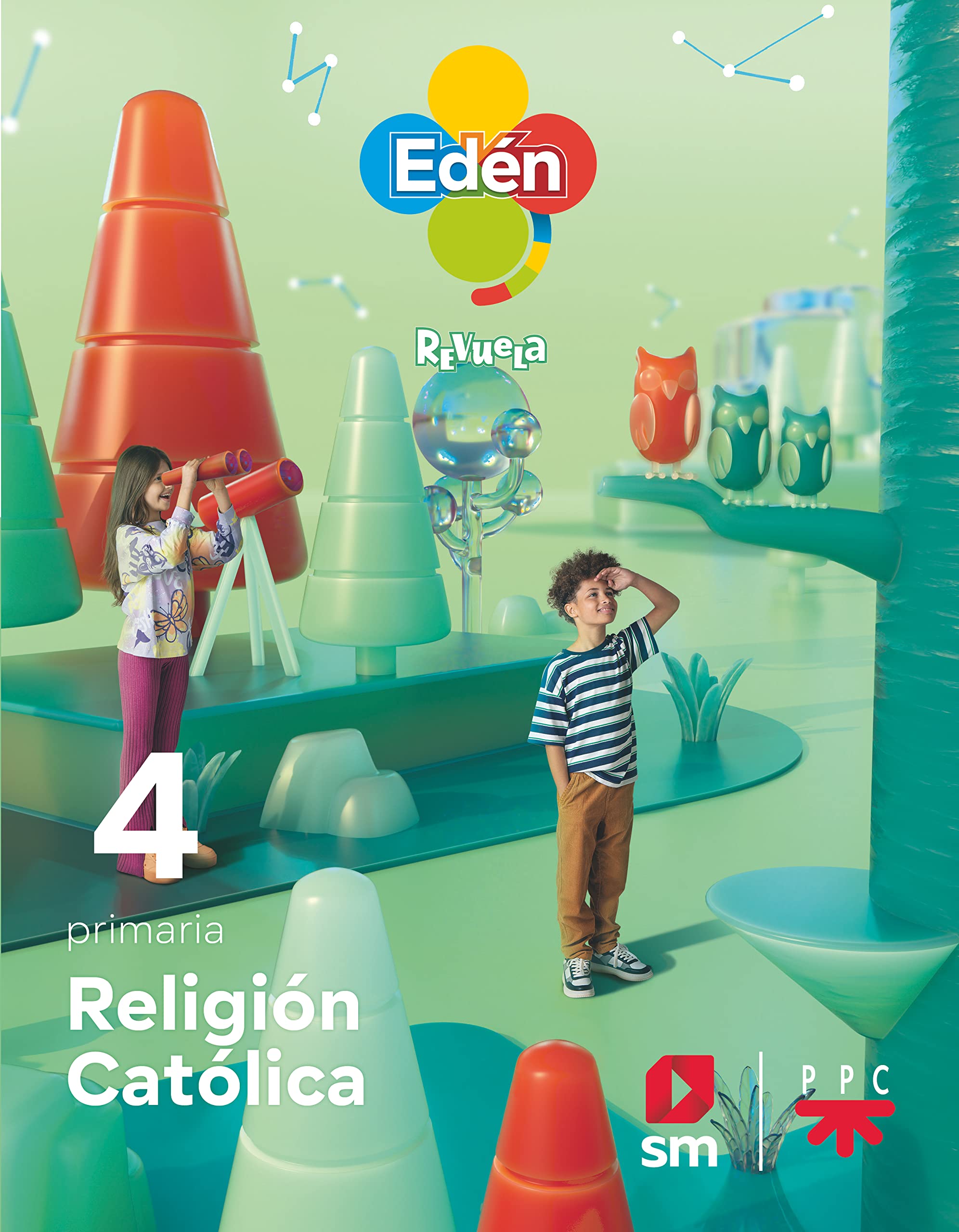 Religión Católica. 4 Primaria. Edén. Revuela book