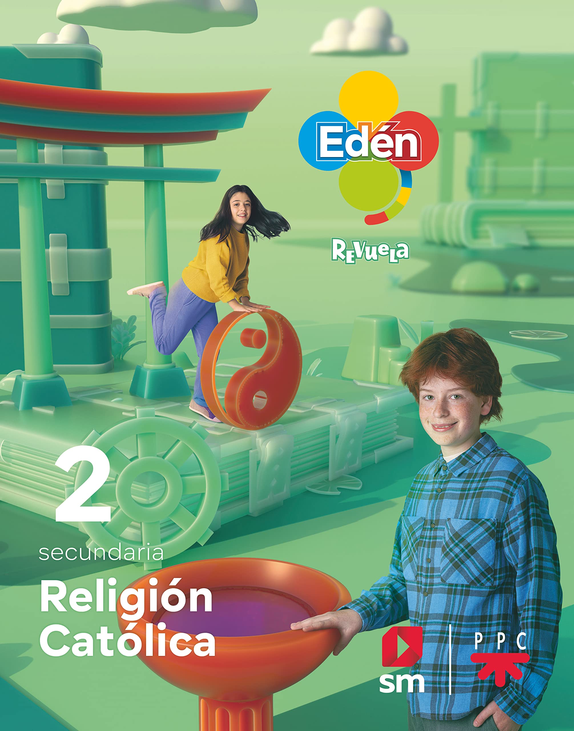 Religión católica. 2 Secundaria. Edén. Revuela Non-fiction