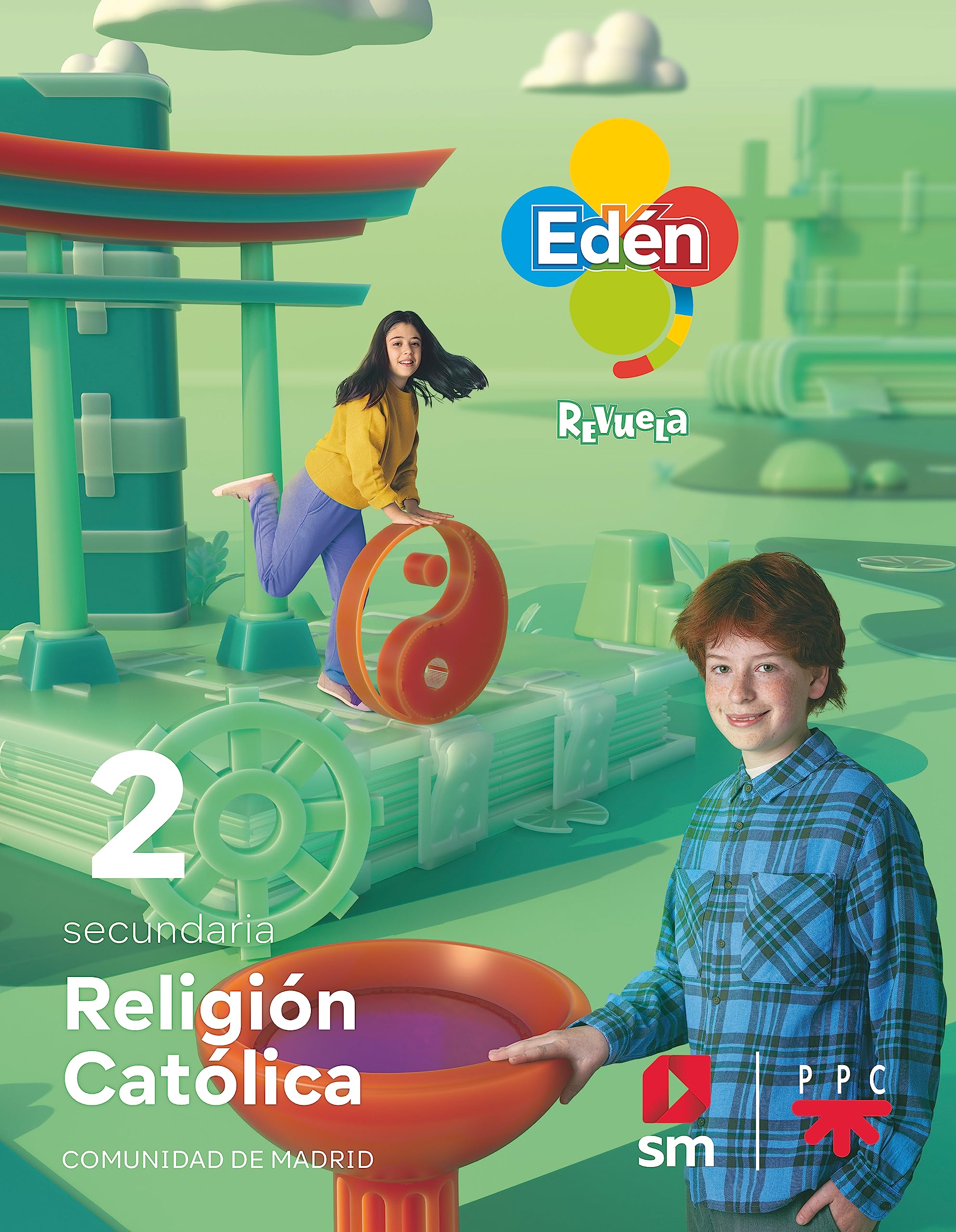 Religión católica. 2 Secundaria. Edén. Revuela. Comunidad de Madrid Non-fiction
