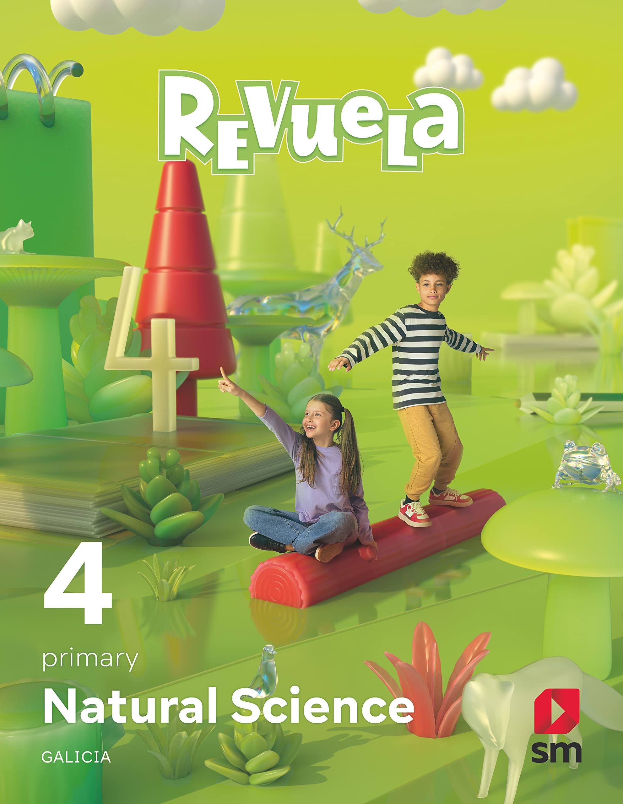Natural Science. 4 Primary. Revuela. Galicia book